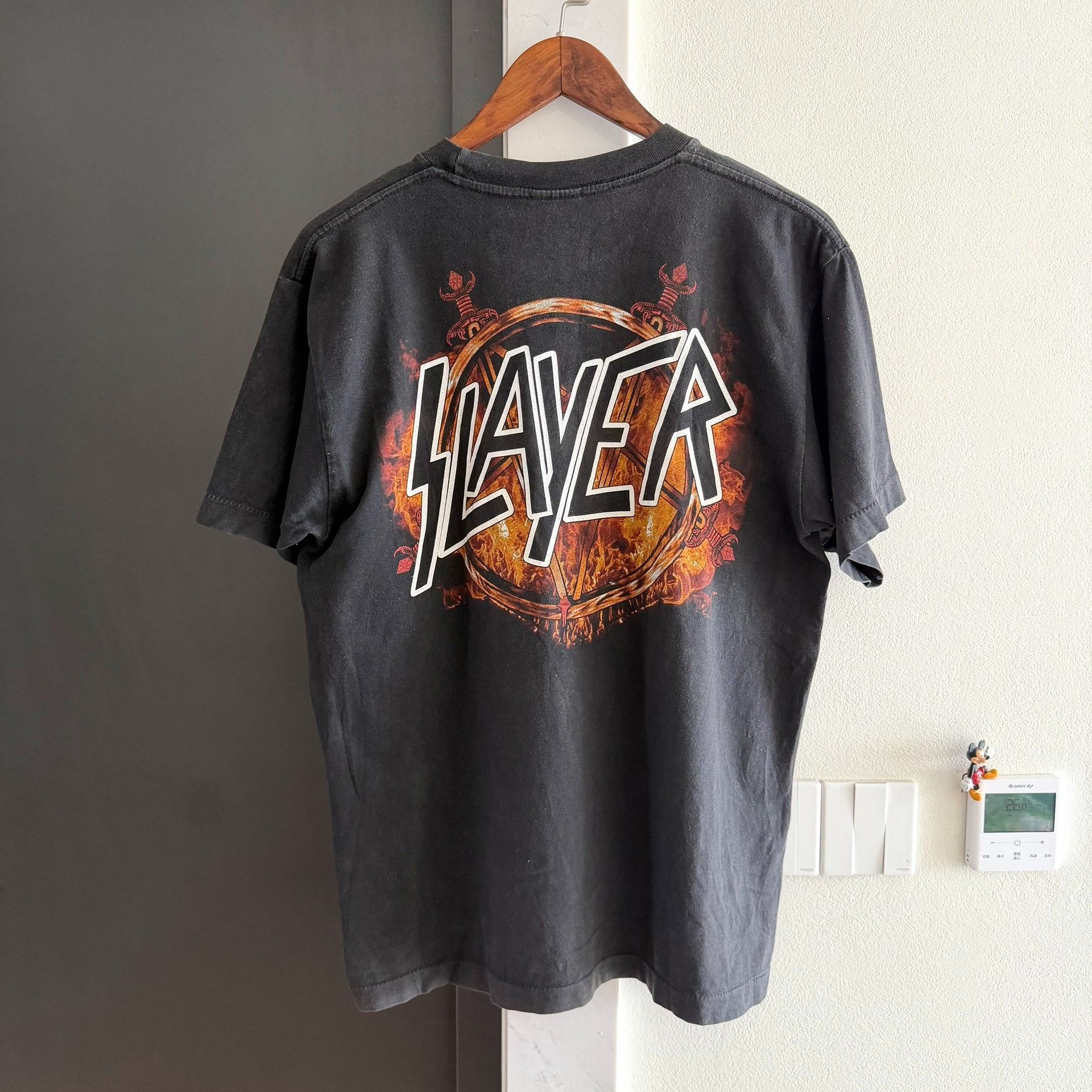 Vintage Vintage Slayer 00s Bootleg Travis Scott Tee Size US M / EU 48-50 / 2 - 2 Thumbnail