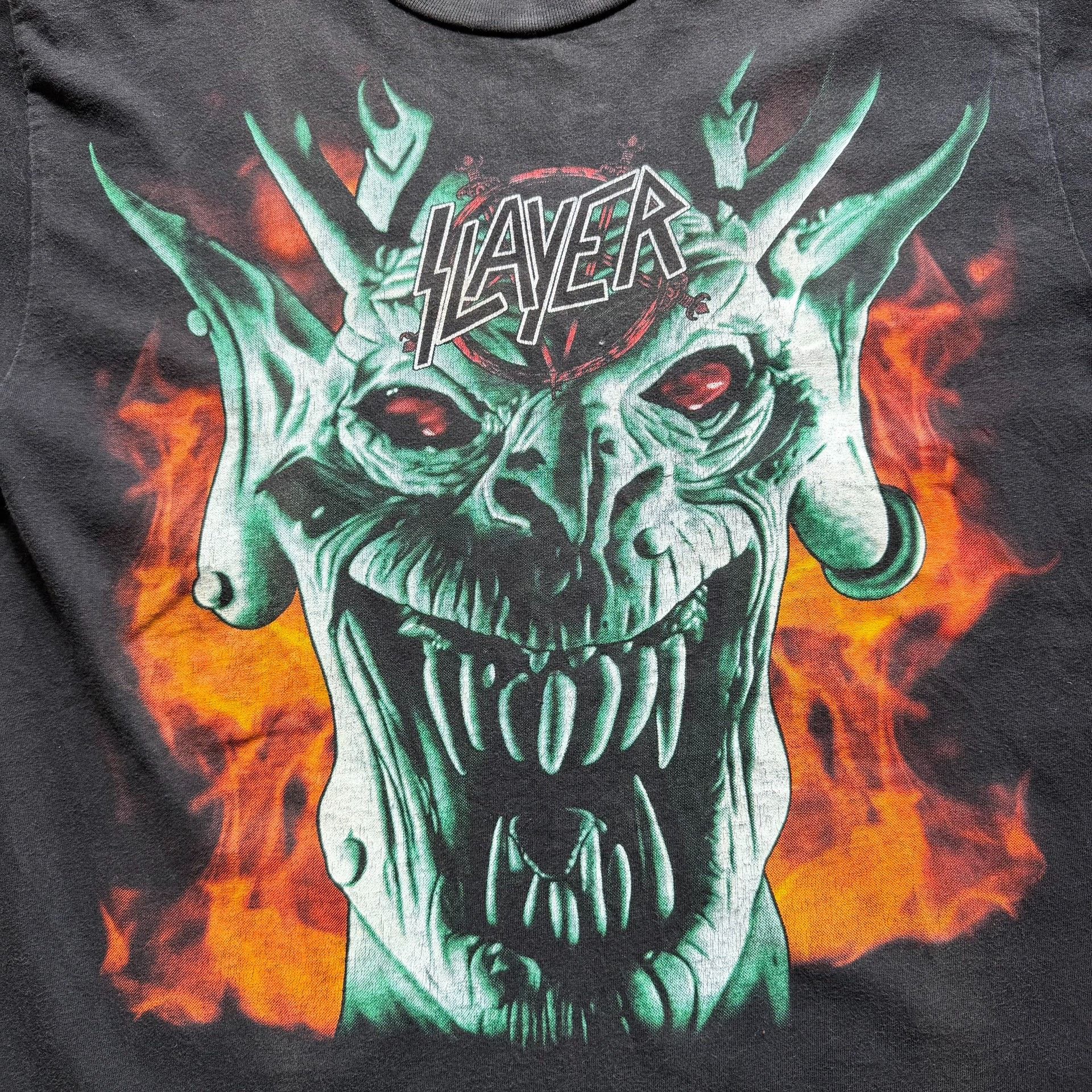 Vintage Vintage Slayer 00s Bootleg Travis Scott Tee Size US M / EU 48-50 / 2 - 4 Thumbnail