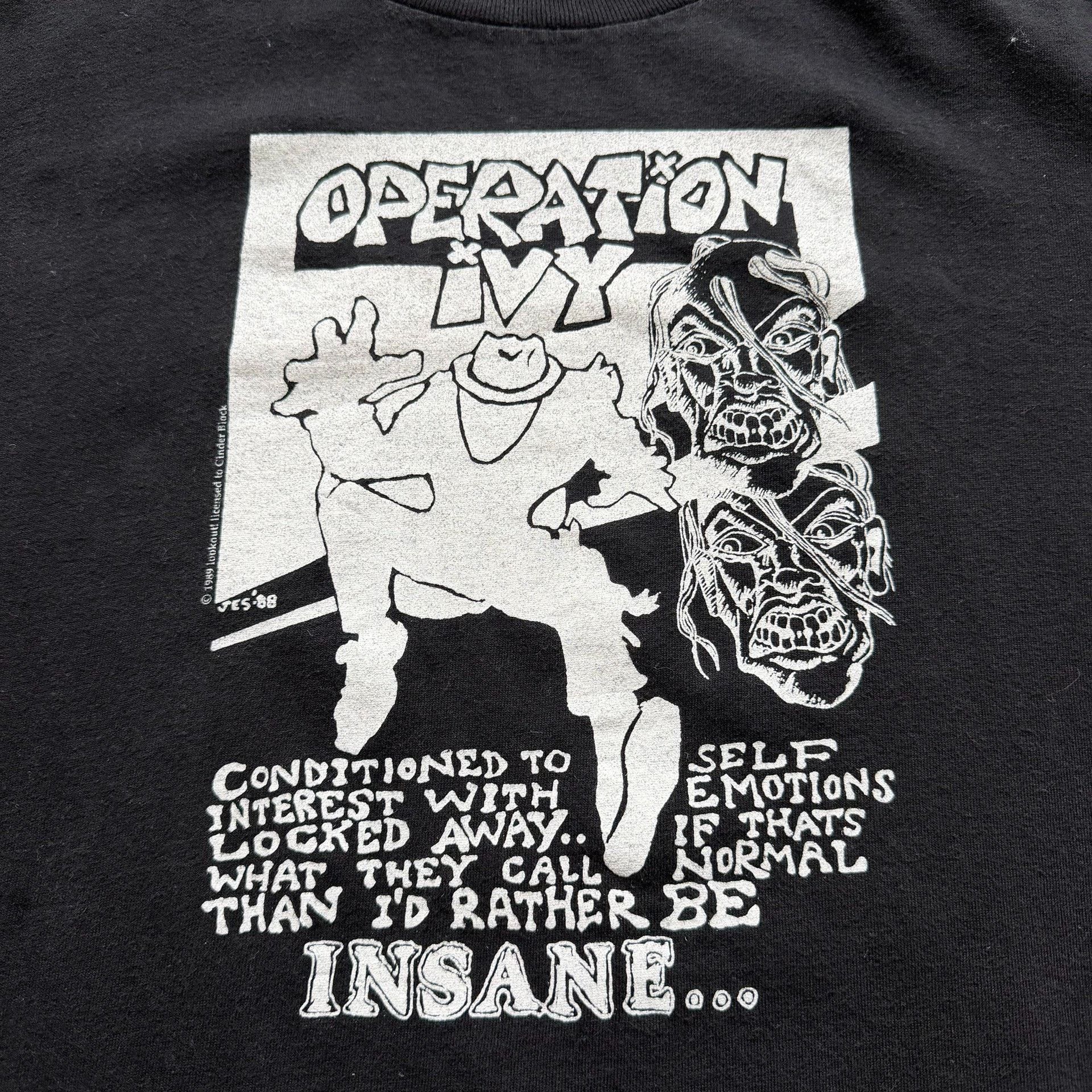 Vintage Vintage 90s Operation Ivy Band Tee Size US M / EU 48-50 / 2 - 4 Thumbnail