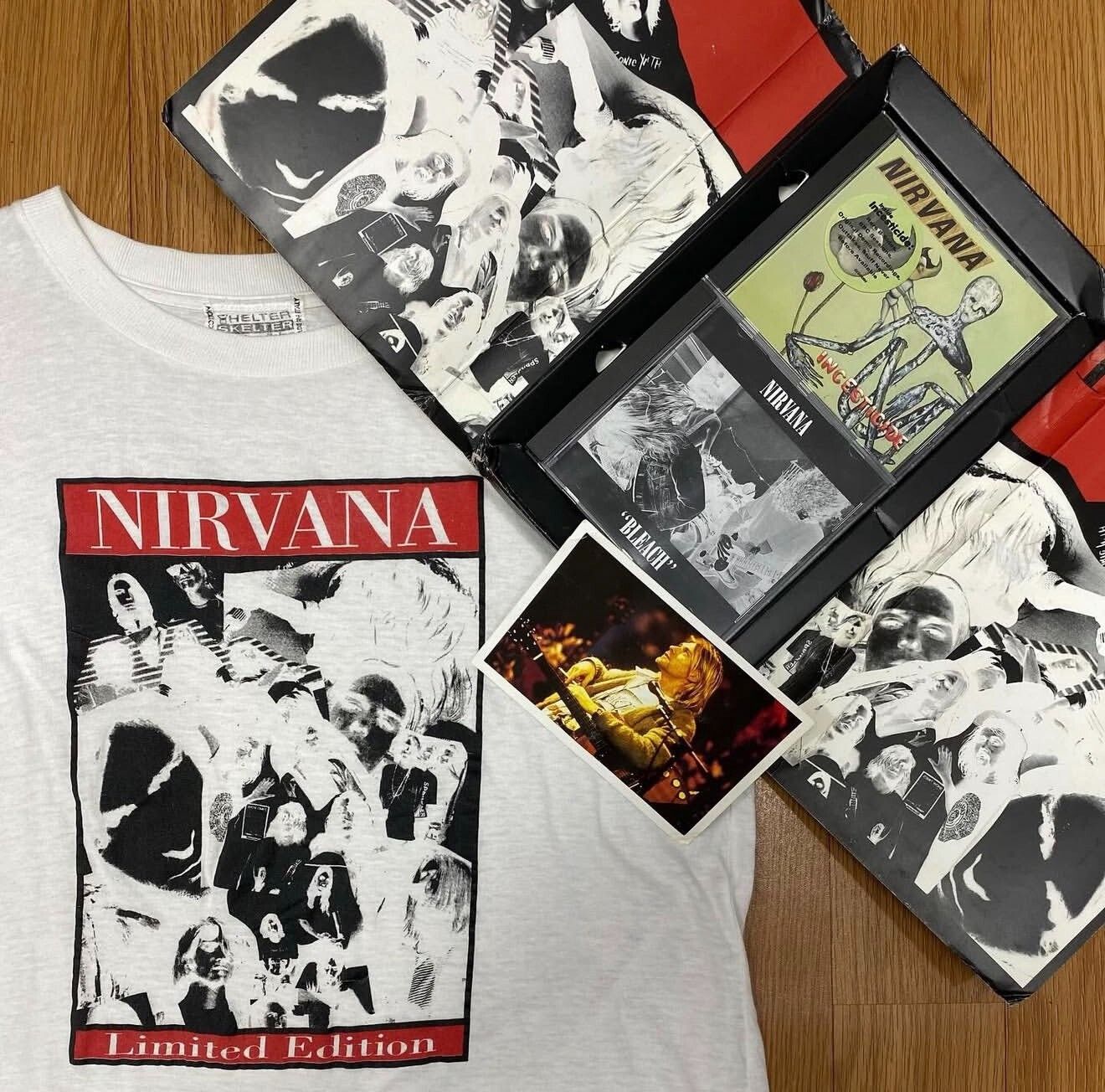 Vintage Vintage 90s Nirvana Helter Skelter Tee Size US M / EU 48-50 / 2 - 7 Thumbnail