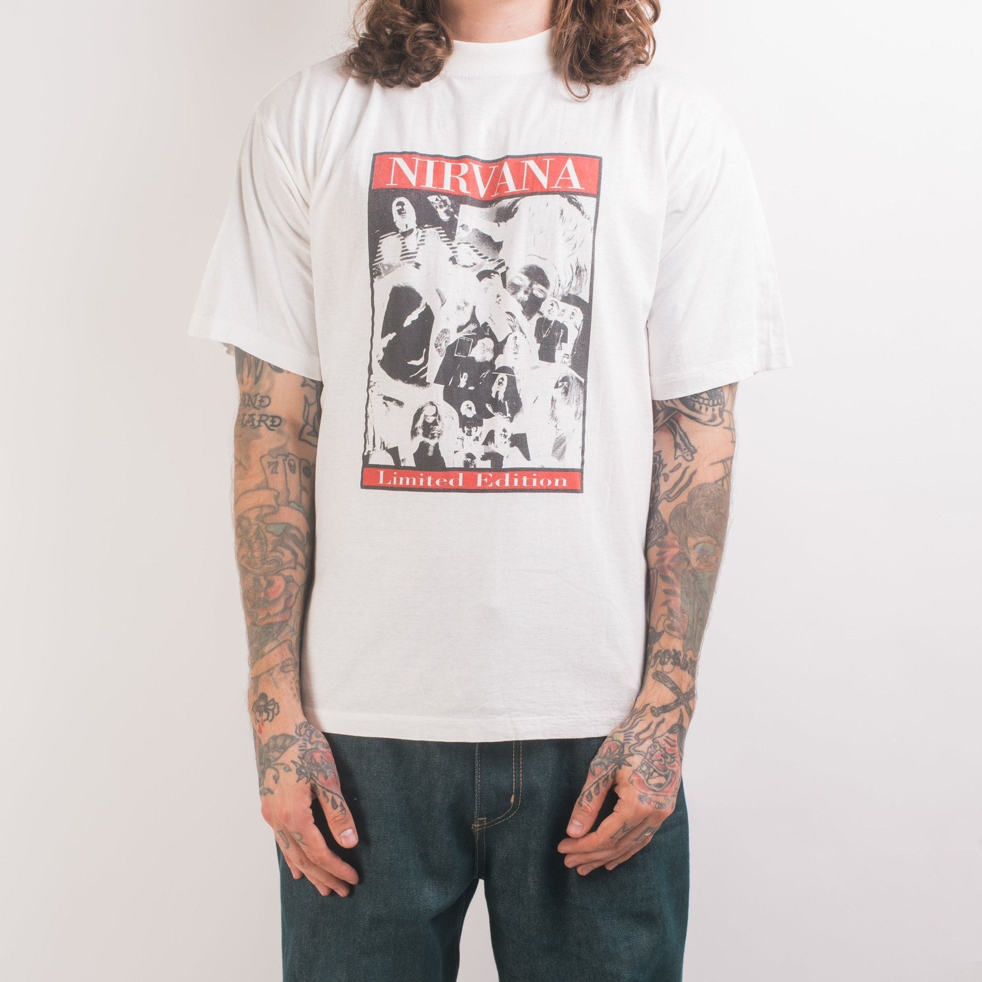 Vintage Vintage 90s Nirvana Helter Skelter Tee Size US M / EU 48-50 / 2 - 8 Thumbnail