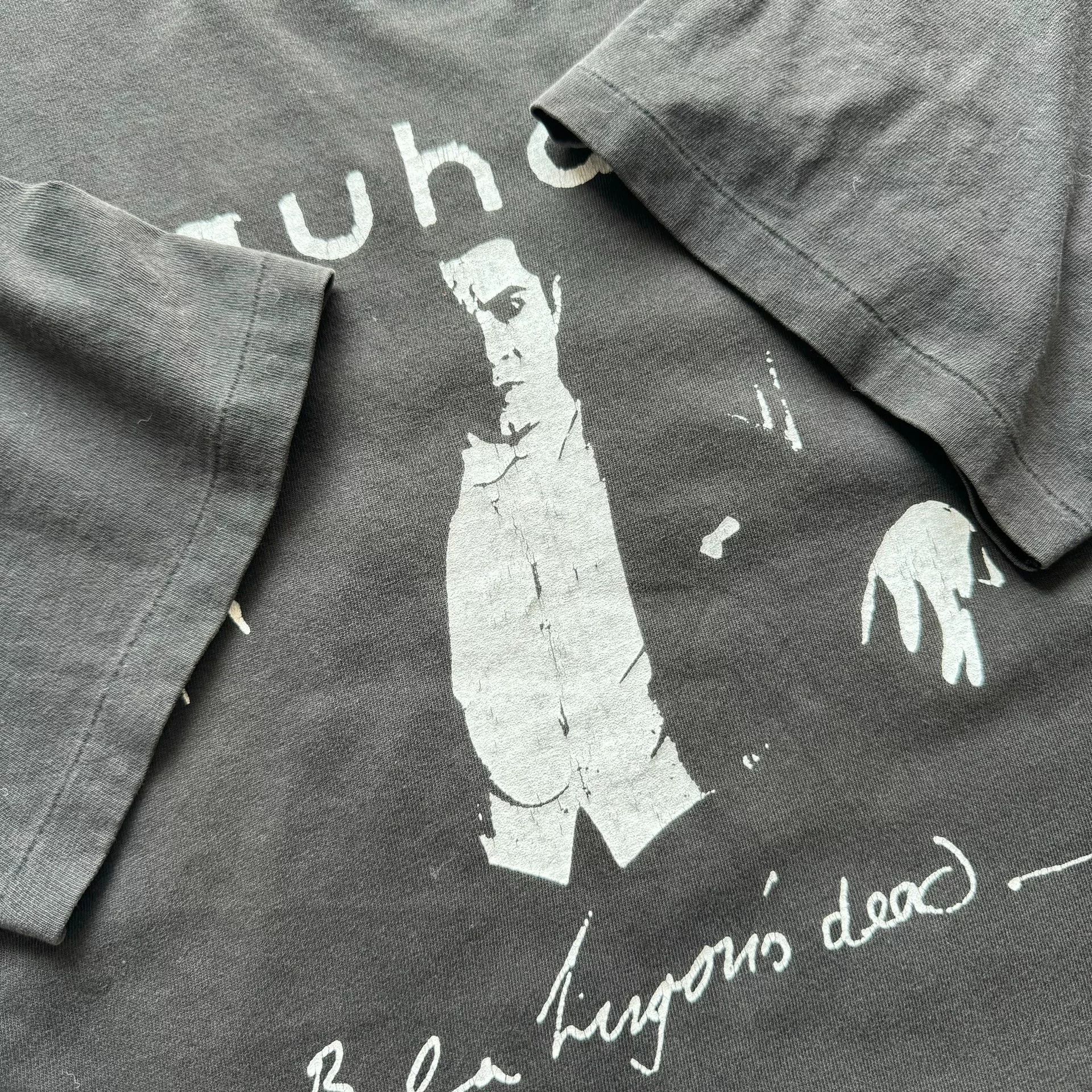 Vintage Vintage 90s Bauhaus Dracula Band Tee Size US XL / EU 56 / 4 - 4 Thumbnail