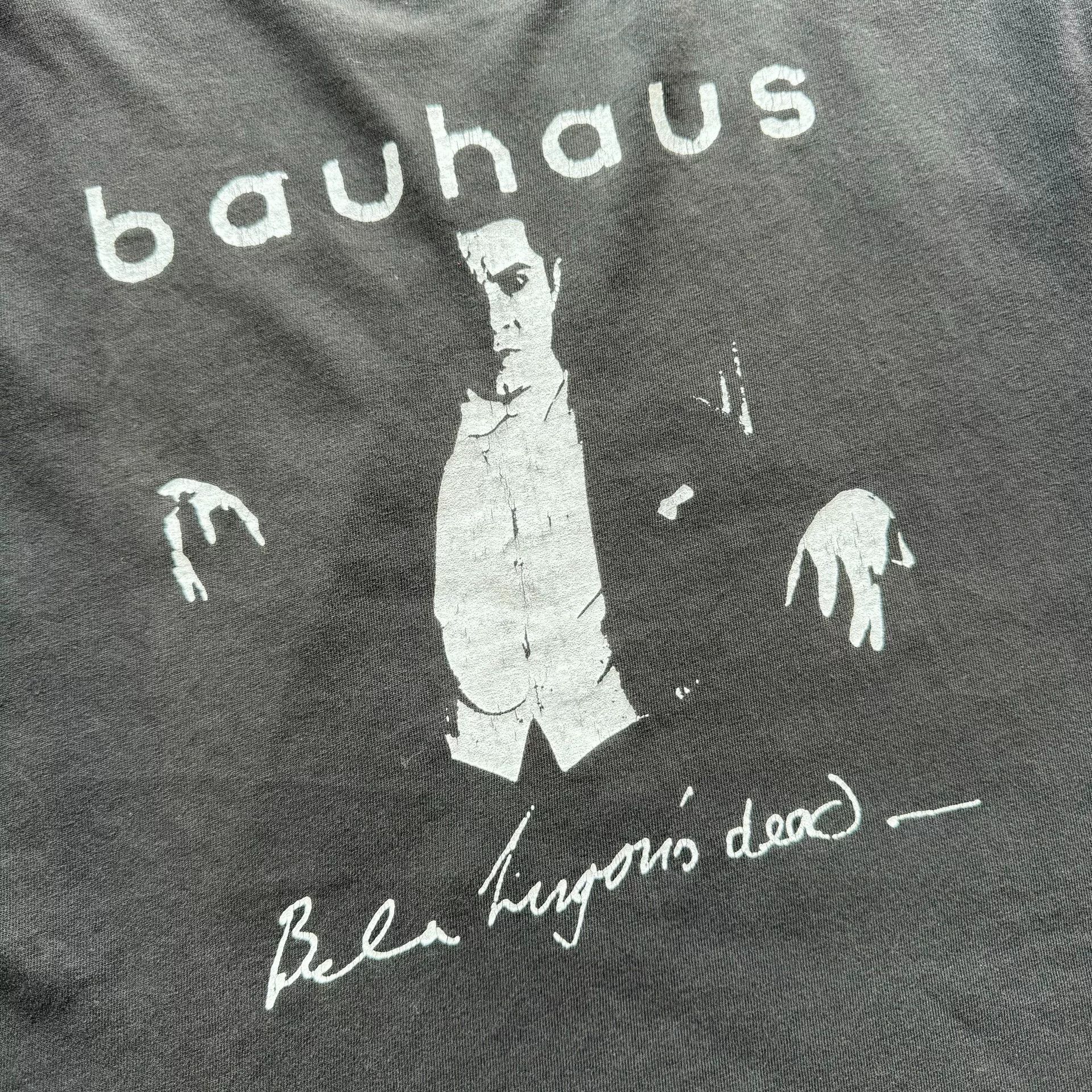 Vintage Vintage 90s Bauhaus Dracula Band Tee Size US XL / EU 56 / 4 - 2 Thumbnail