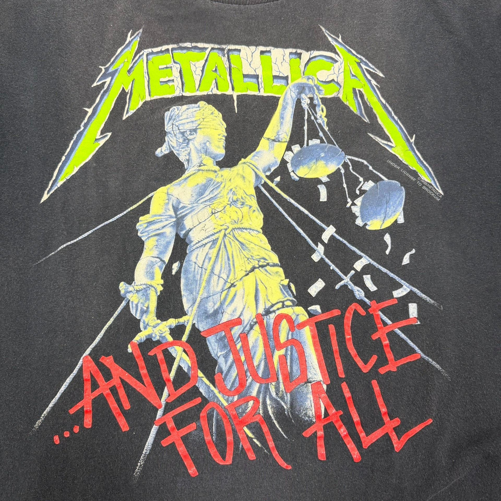 Vintage Vintage Metallica 90s Band Tee Size US M / EU 48-50 / 2 - 4 Thumbnail
