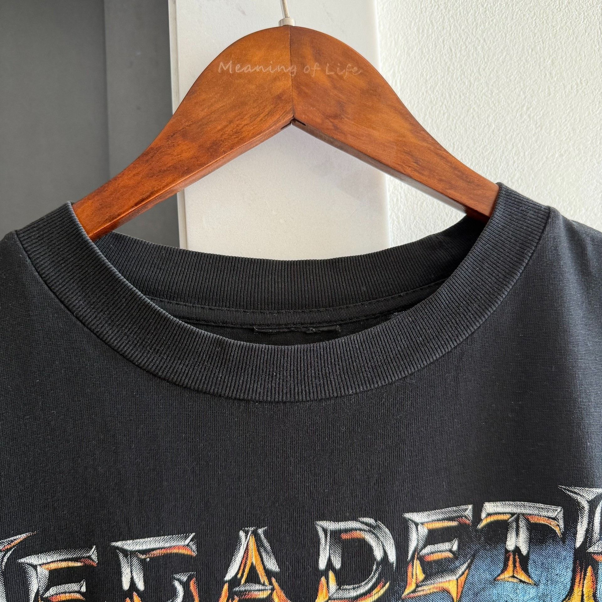 Vintage Vintage 90s Megadeth Bootleg Band Tee Size US M / EU 48-50 / 2 - 3 Thumbnail