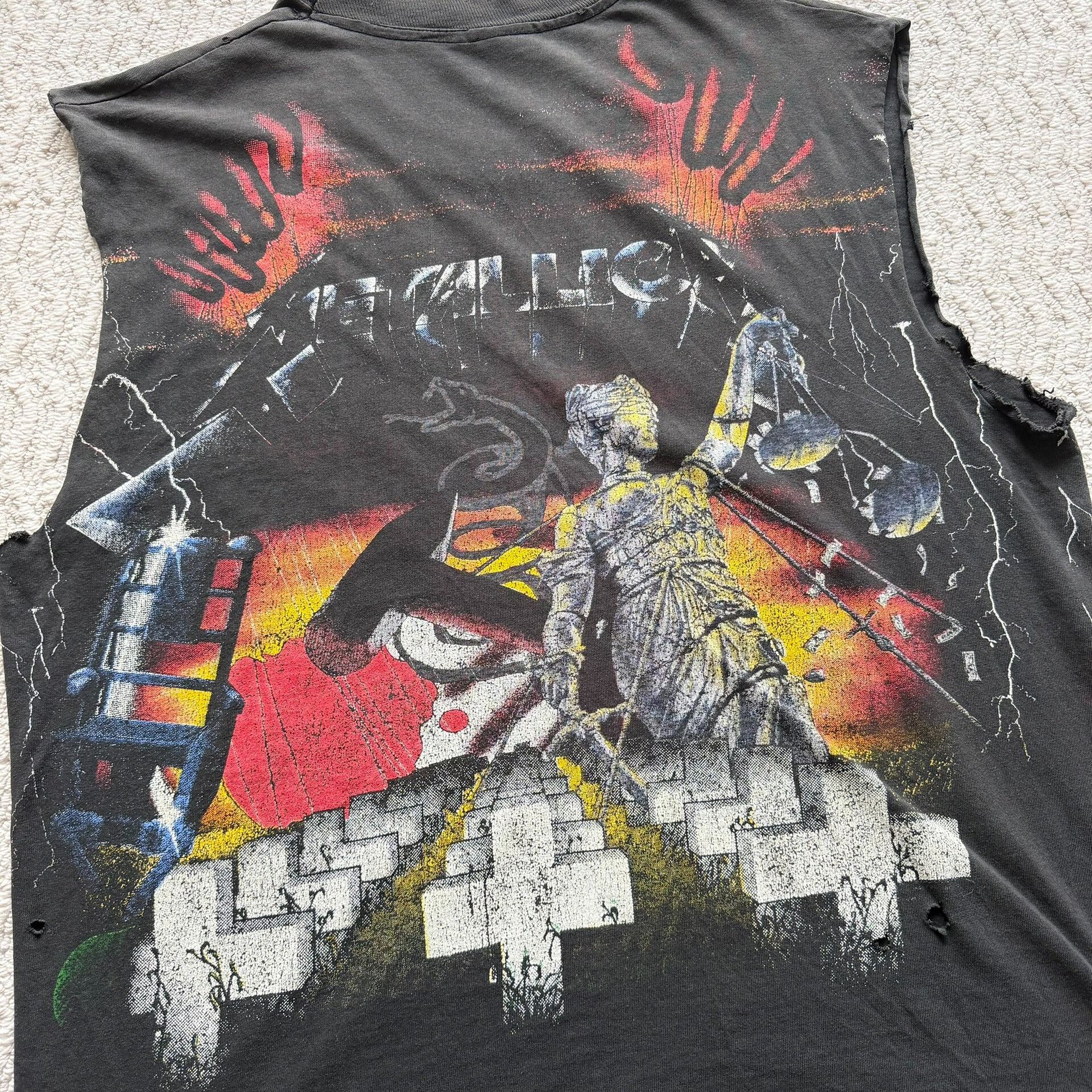 Vintage Vintage Metallica 1991 AOP Band Tee Size US M / EU 48-50 / 2 - 5 Thumbnail