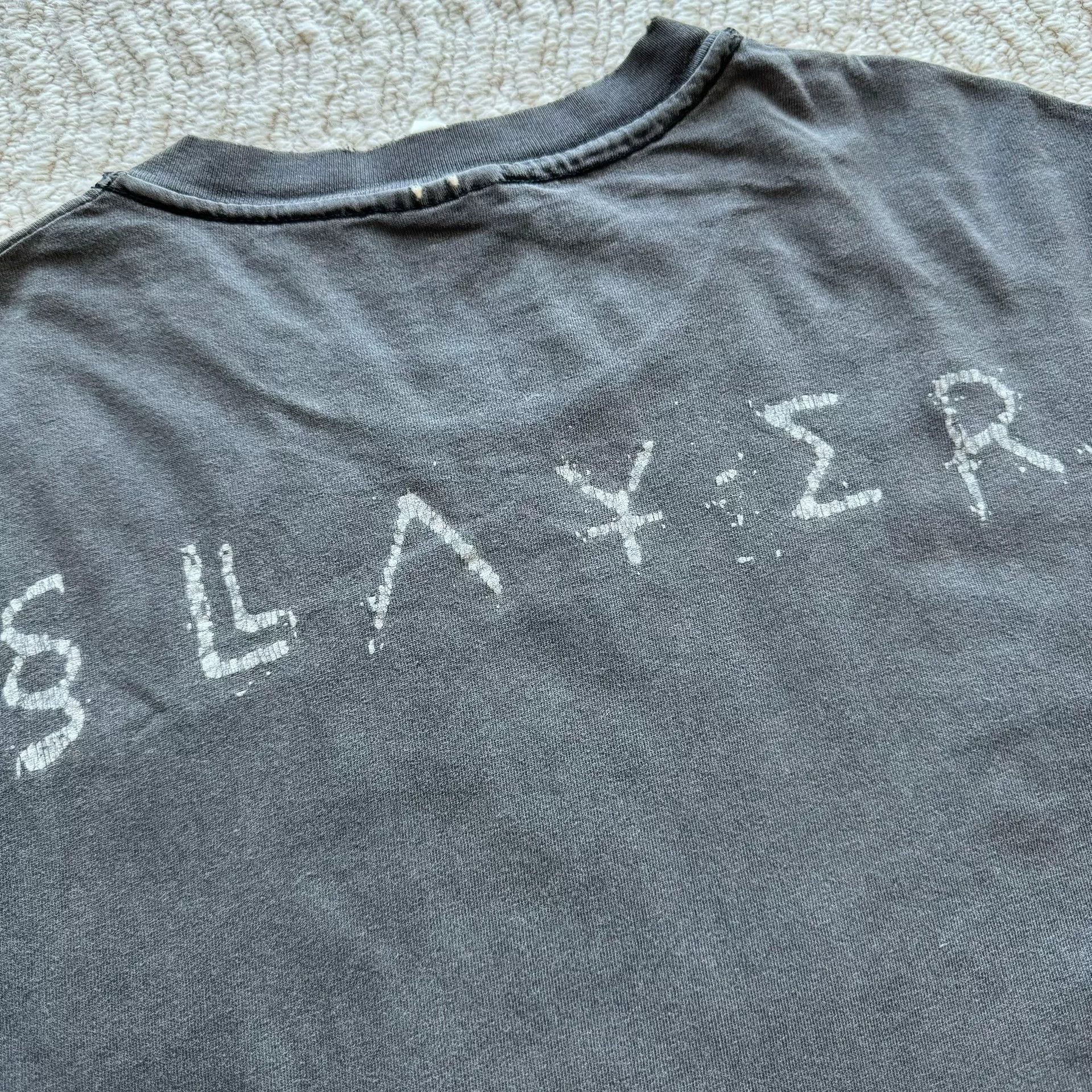 Vintage Vintage 1998 Slayer Band Faded Tee Size US L / EU 52-54 / 3 - 5 Thumbnail