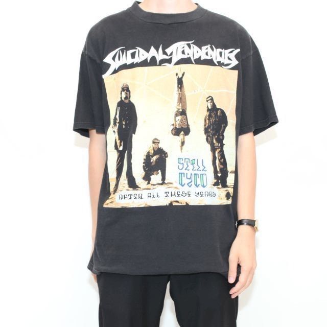 Vintage Vintage 1993 Suicidal Tendencies Band Tee Size US M / EU 48-50 / 2 - 7 Thumbnail