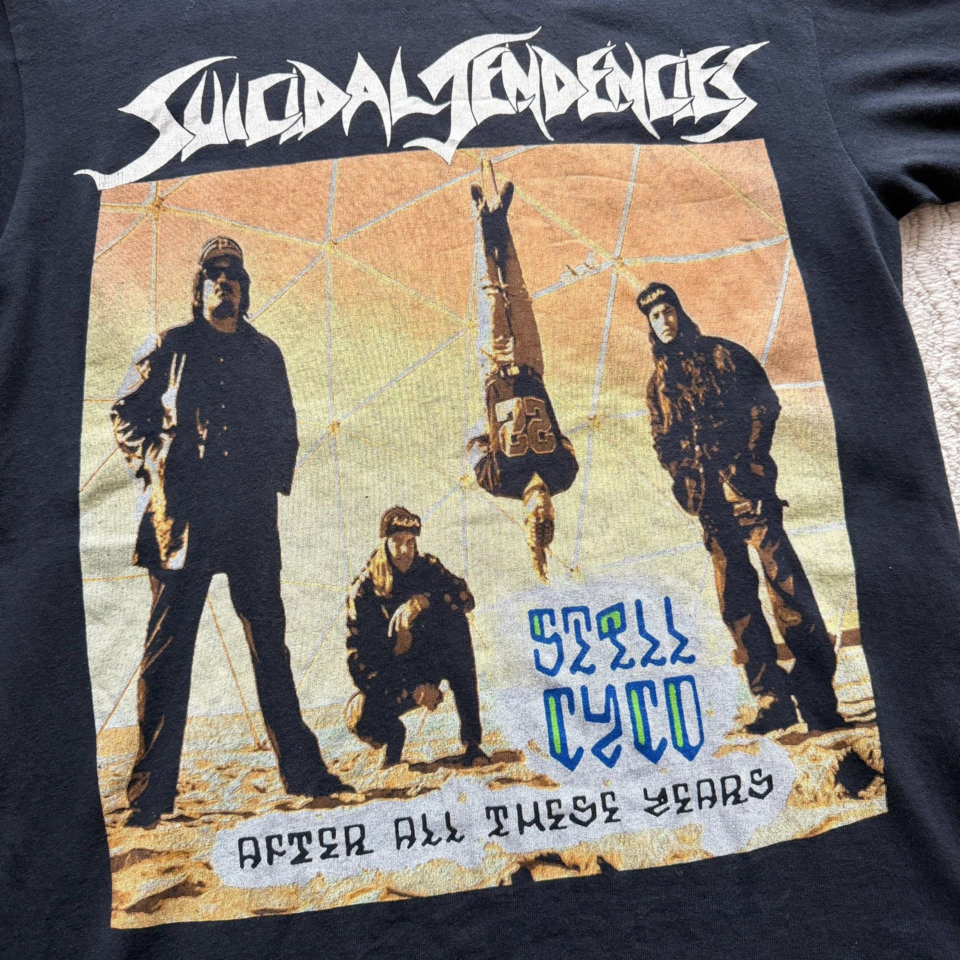 Vintage Vintage 1993 Suicidal Tendencies Band Tee Size US M / EU 48-50 / 2 - 4 Thumbnail