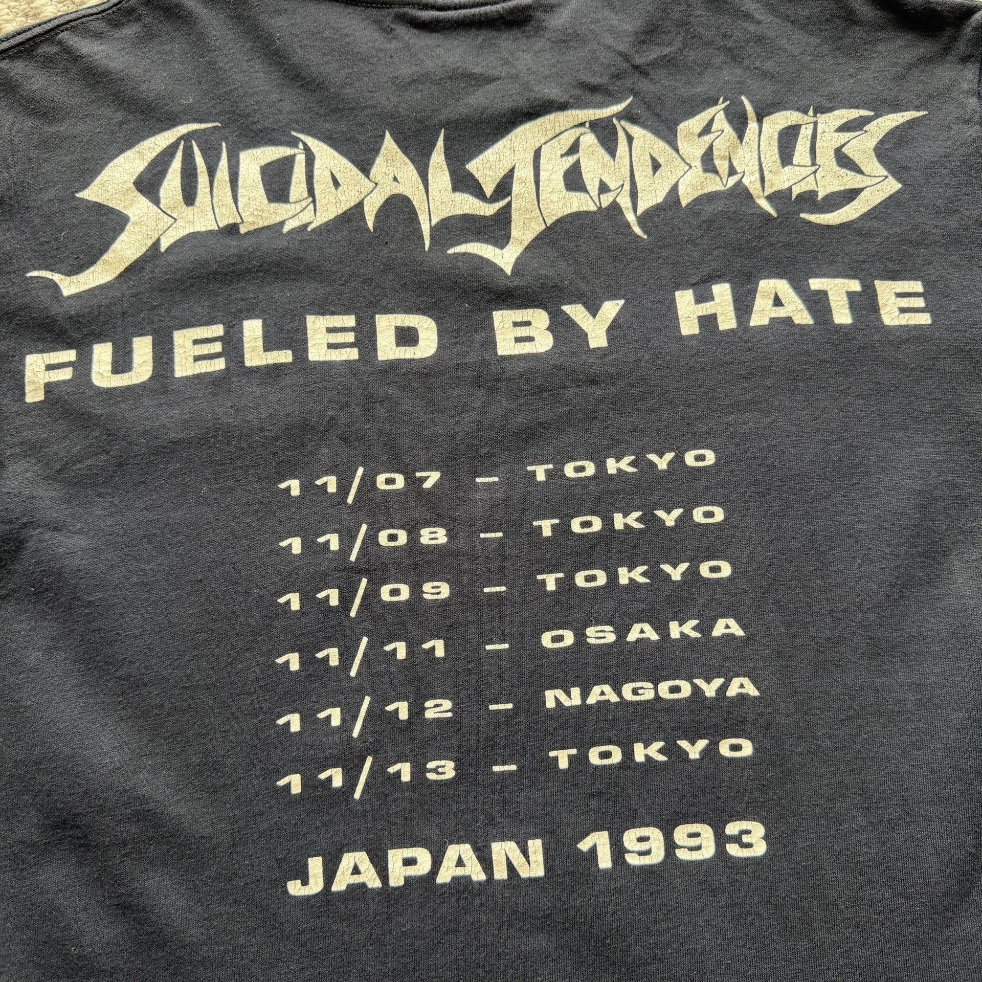 Vintage Vintage 1993 Suicidal Tendencies Band Tee Size US M / EU 48-50 / 2 - 5 Thumbnail