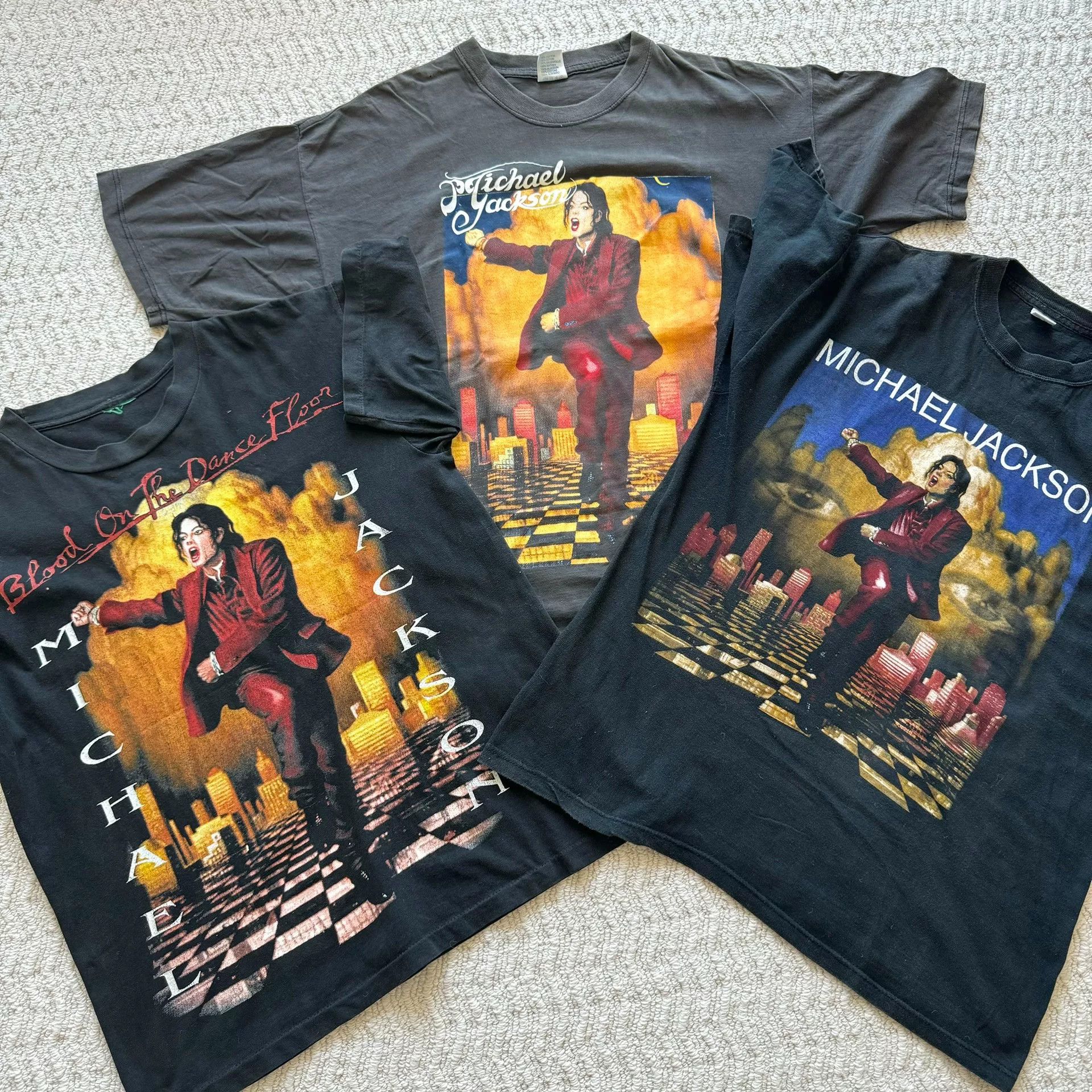 Vintage Vintage 90s Michael Jackson Bootleg Tee Size US M / EU 48-50 / 2 - 7 Thumbnail