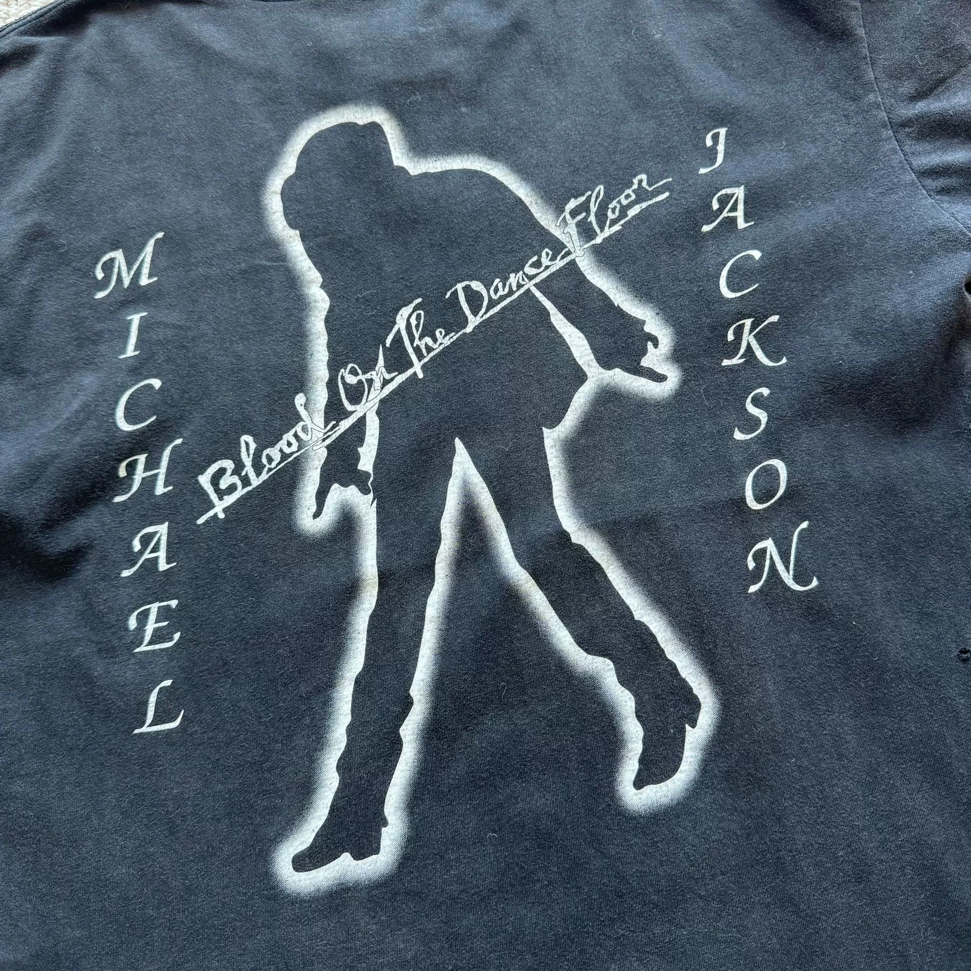 Vintage Vintage 90s Michael Jackson Bootleg Tee Size US M / EU 48-50 / 2 - 5 Thumbnail