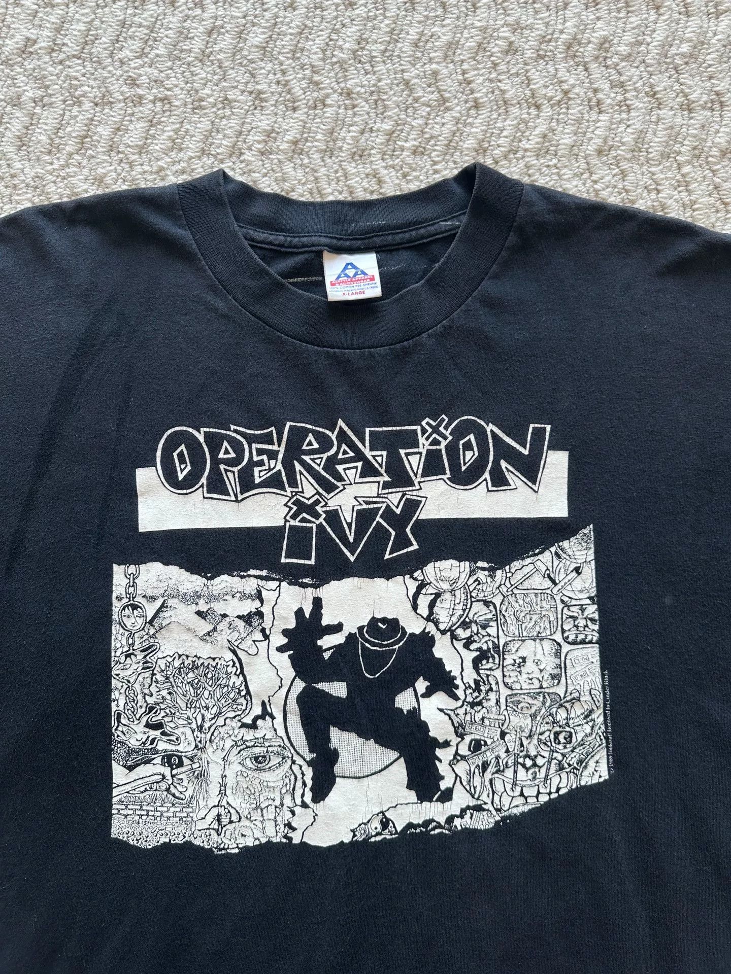 Vintage Vintage Operation Ivy 90s Band Tee Size US L / EU 52-54 / 3 - 3 Thumbnail