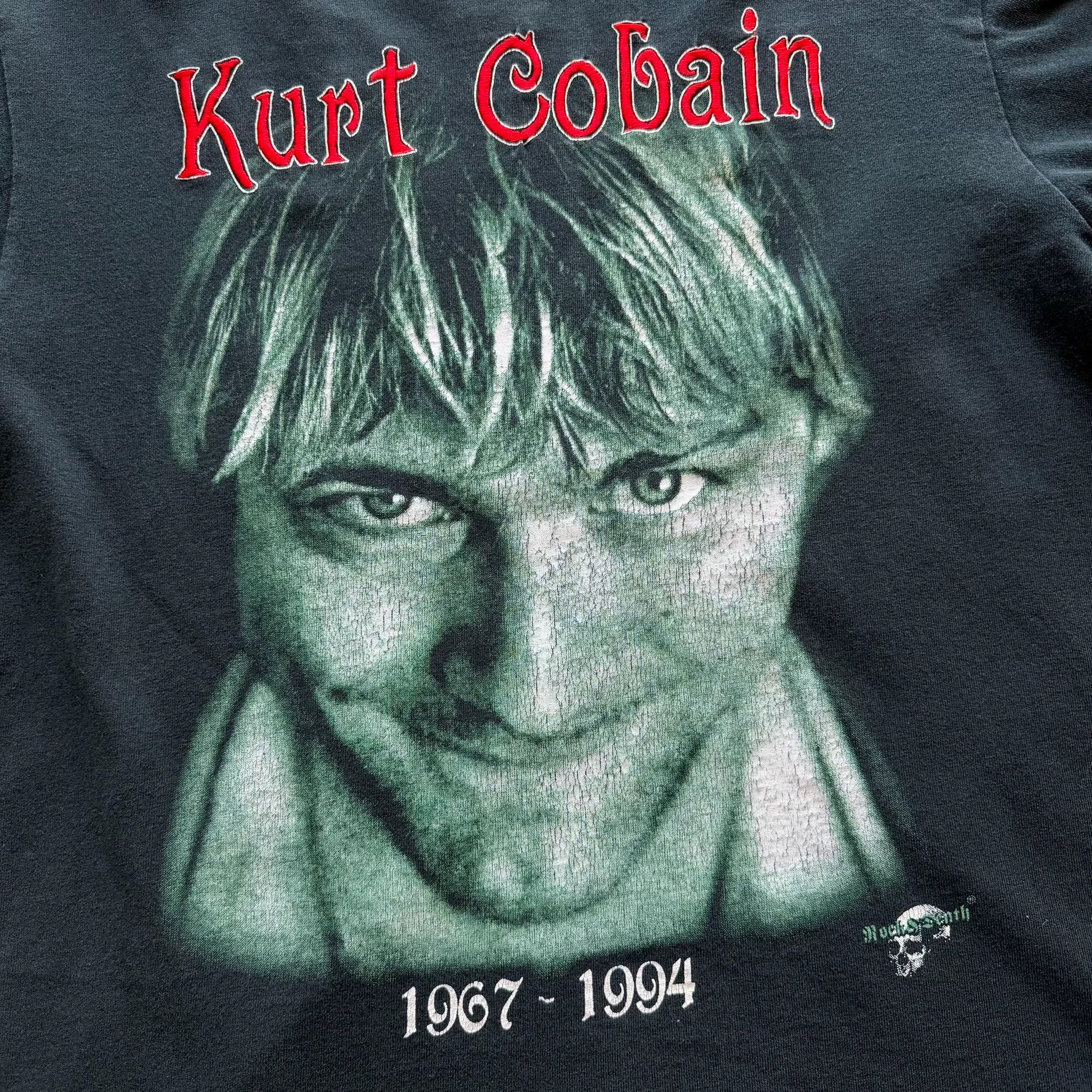 Vintage Vintage 00s Kurt Cobain Bootleg Nirvana Tee Size US M / EU 48-50 / 2 - 4 Thumbnail