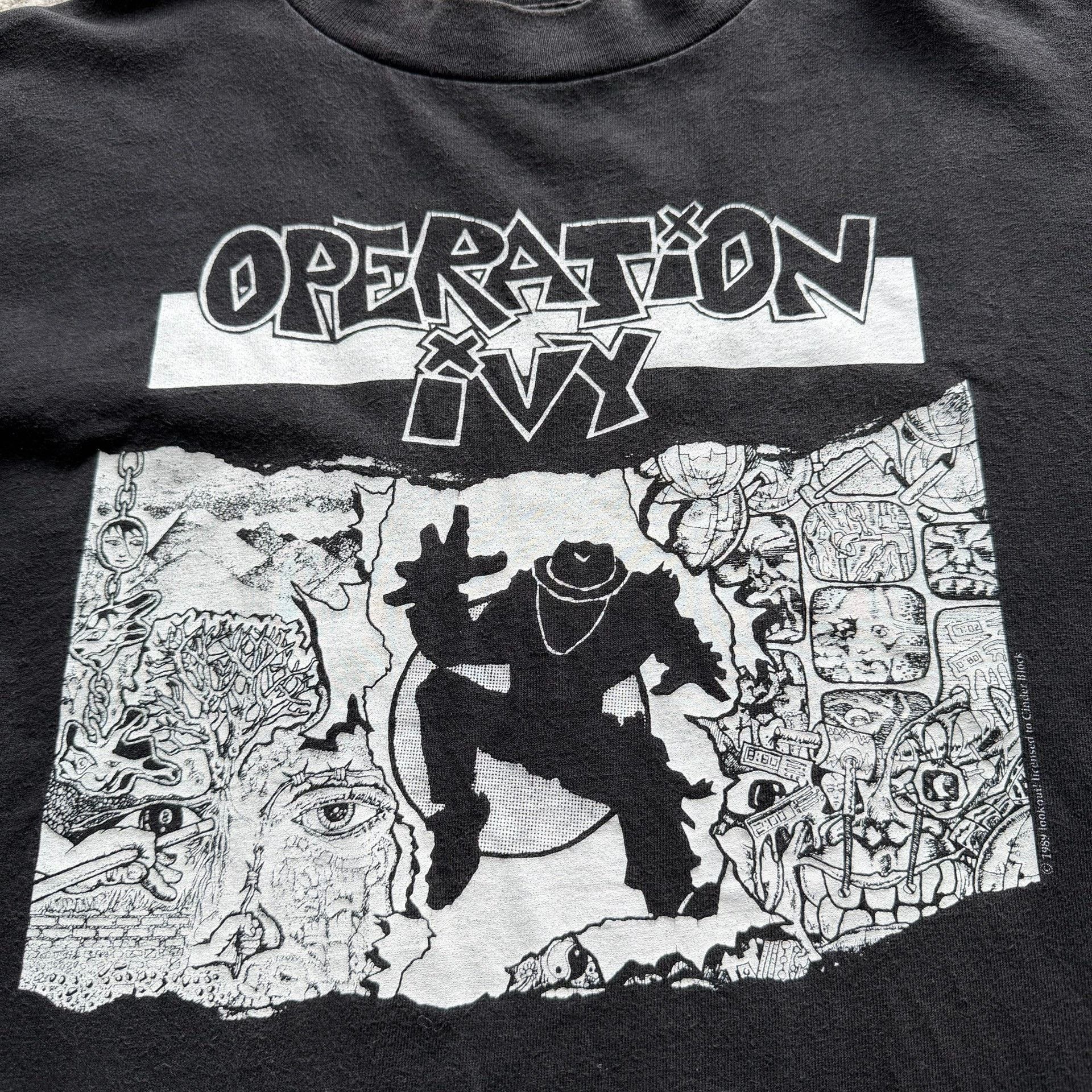 Vintage Vintage 90s Operation Ivy Band Tee Size US L / EU 52-54 / 3 - 4 Thumbnail
