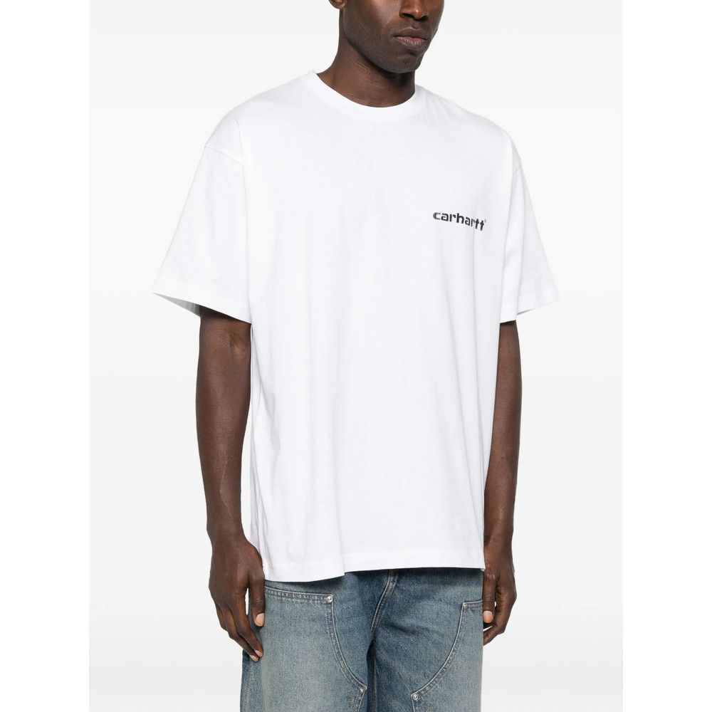 Carhartt Carhartt WHITE T-Shirts & Vests - T-Shirts Size US S / EU 44-46 / 1 - 2 Thumbnail