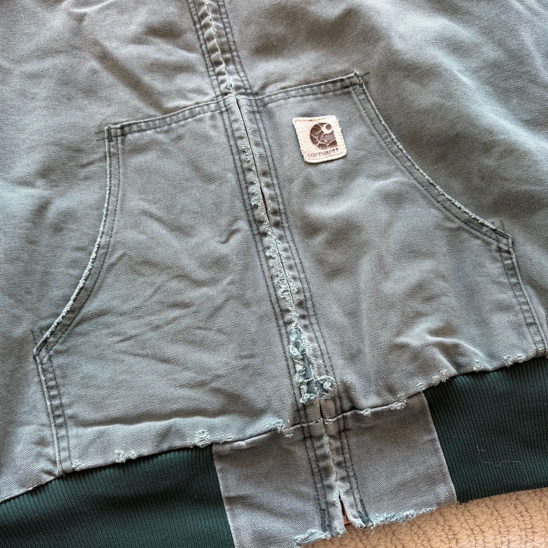 Vintage Vintage Carhartt J06 HTG 90s-00s Faded Green Size US M / EU 48-50 / 2 - 3 Thumbnail