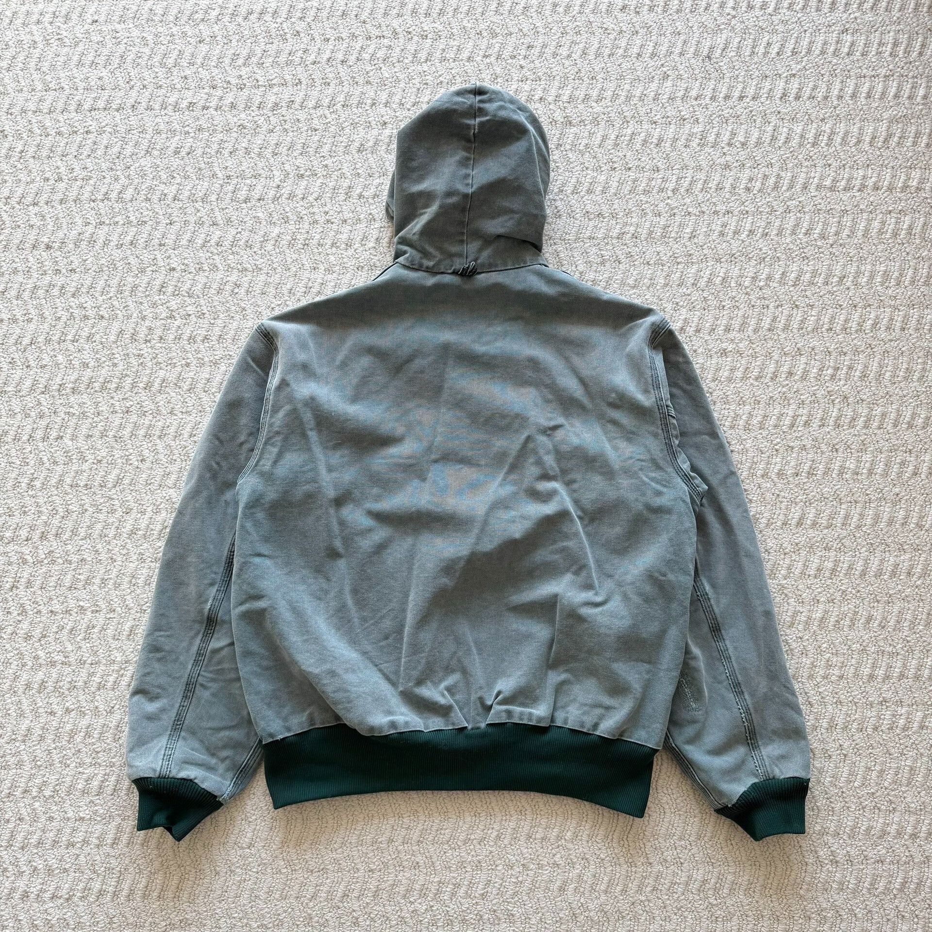 Vintage Vintage Carhartt J06 HTG 90s-00s Faded Green Size US M / EU 48-50 / 2 - 2 Thumbnail