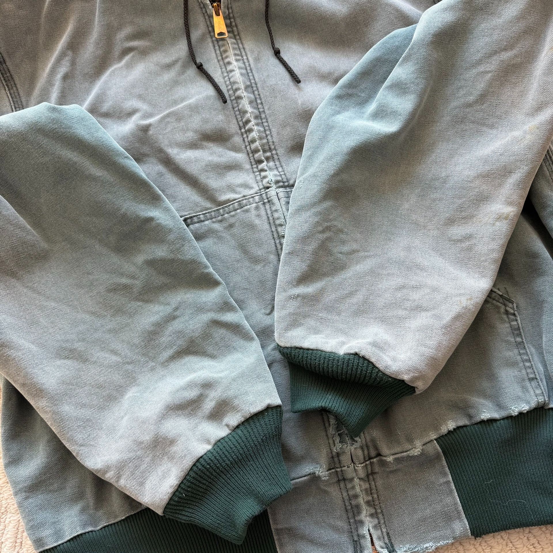Vintage Vintage Carhartt J06 HTG 90s-00s Faded Green Size US M / EU 48-50 / 2 - 5 Thumbnail
