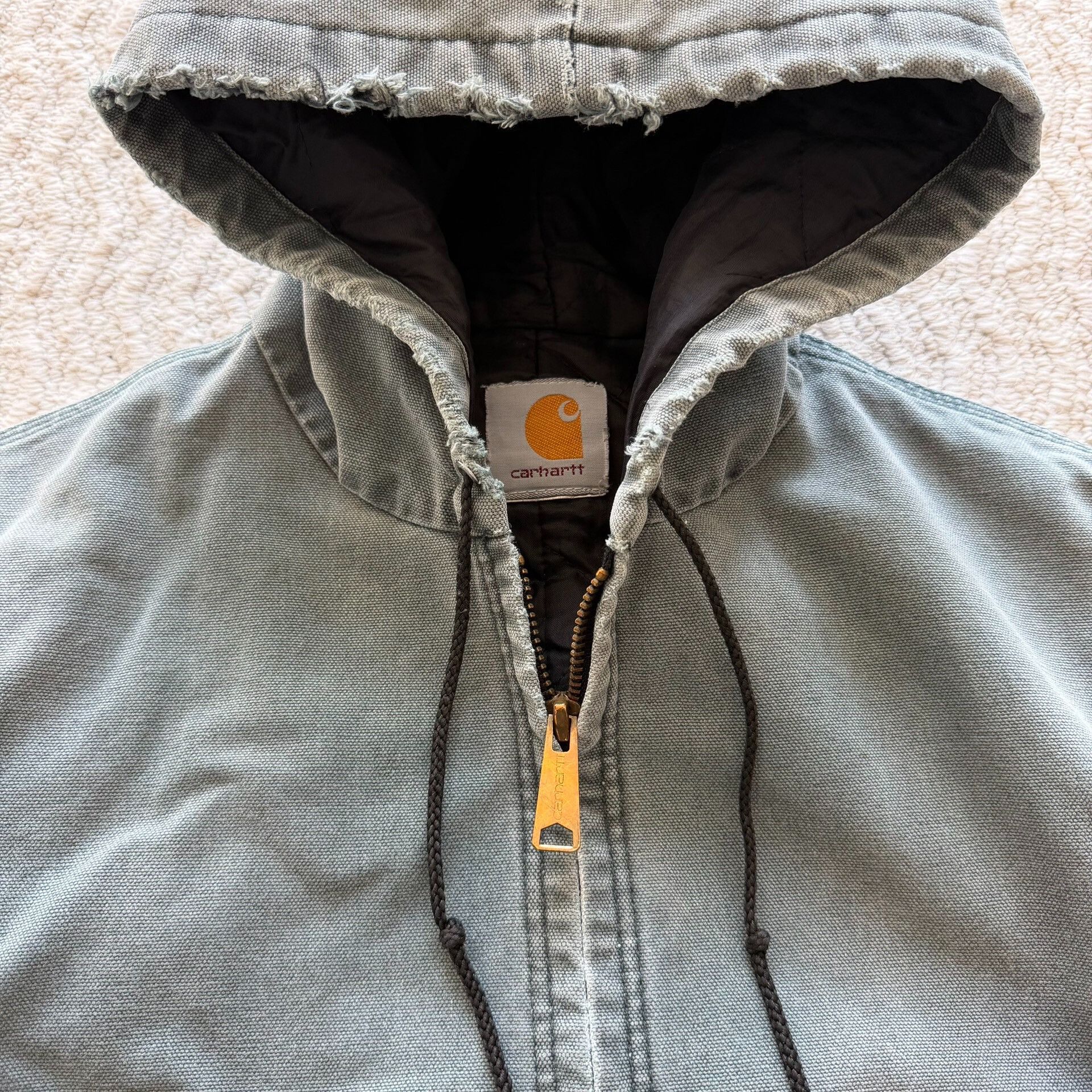 Vintage Vintage Carhartt J06 HTG 90s-00s Faded Green Size US M / EU 48-50 / 2 - 4 Thumbnail