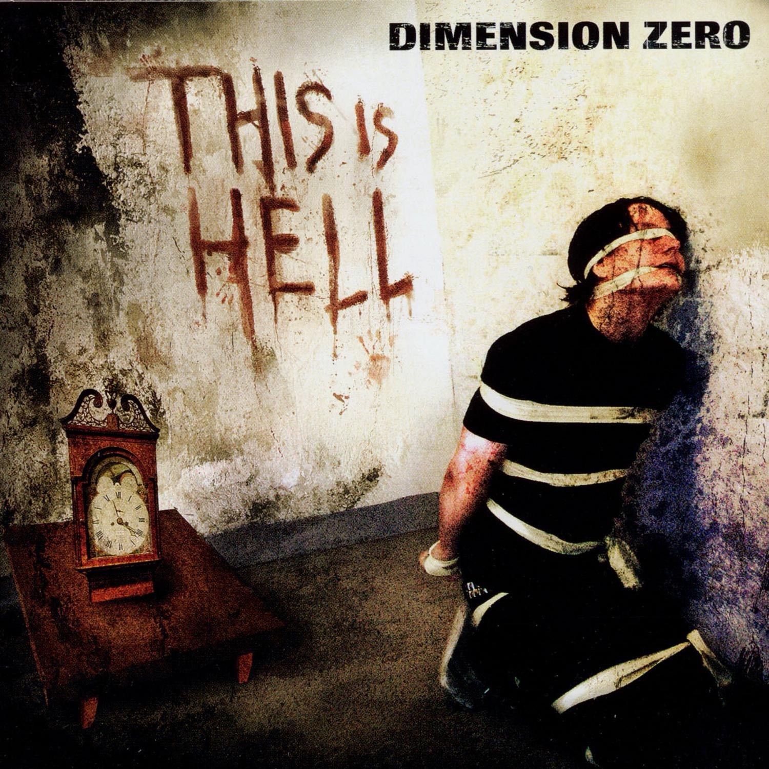 Vintage Vintage Dimension Zero This Is Hell Longsleeve Size US L / EU 52-54 / 3 - 7 Thumbnail