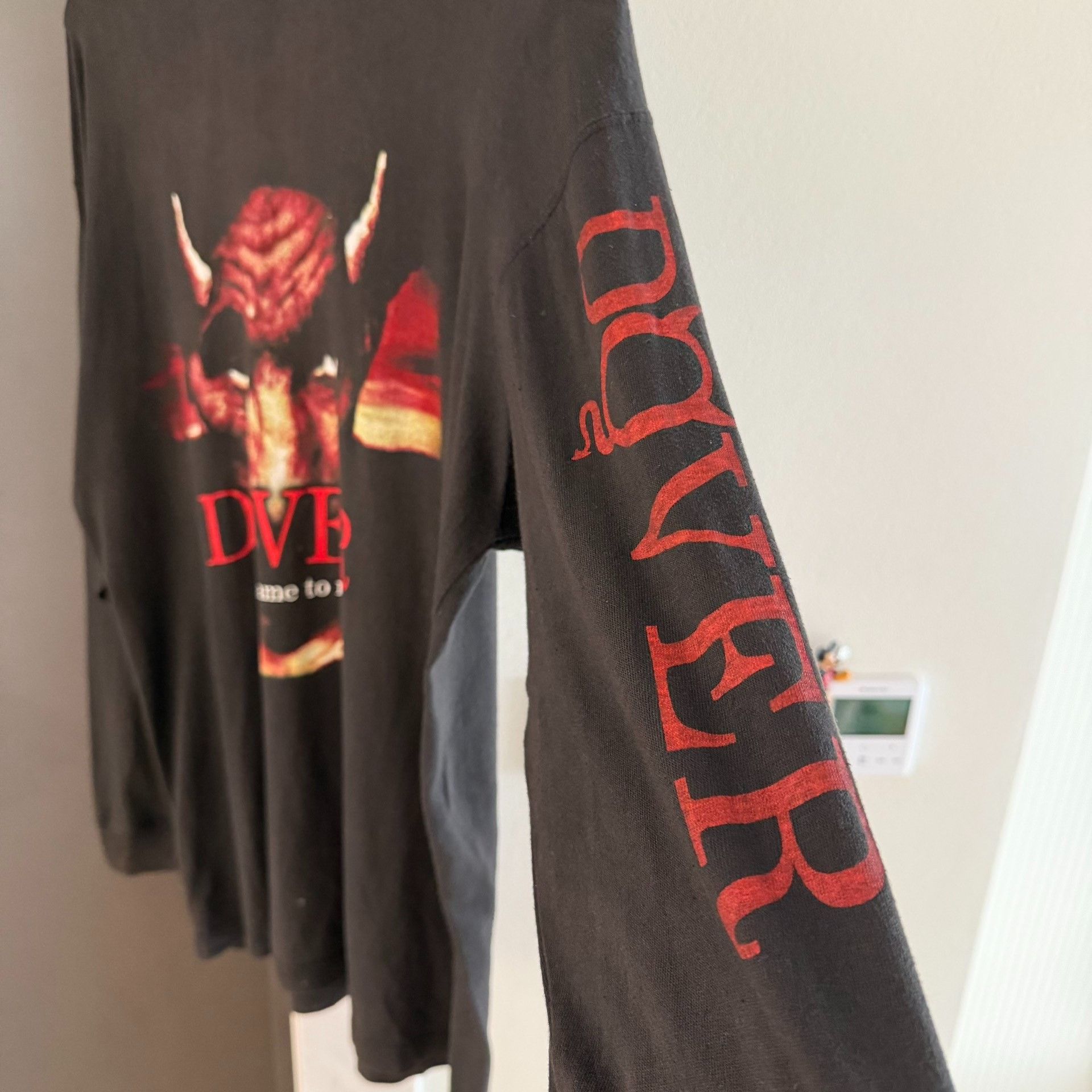 Vintage Vintage 90s Dover Longsleeve Band Tee Size US L / EU 52-54 / 3 - 4 Thumbnail