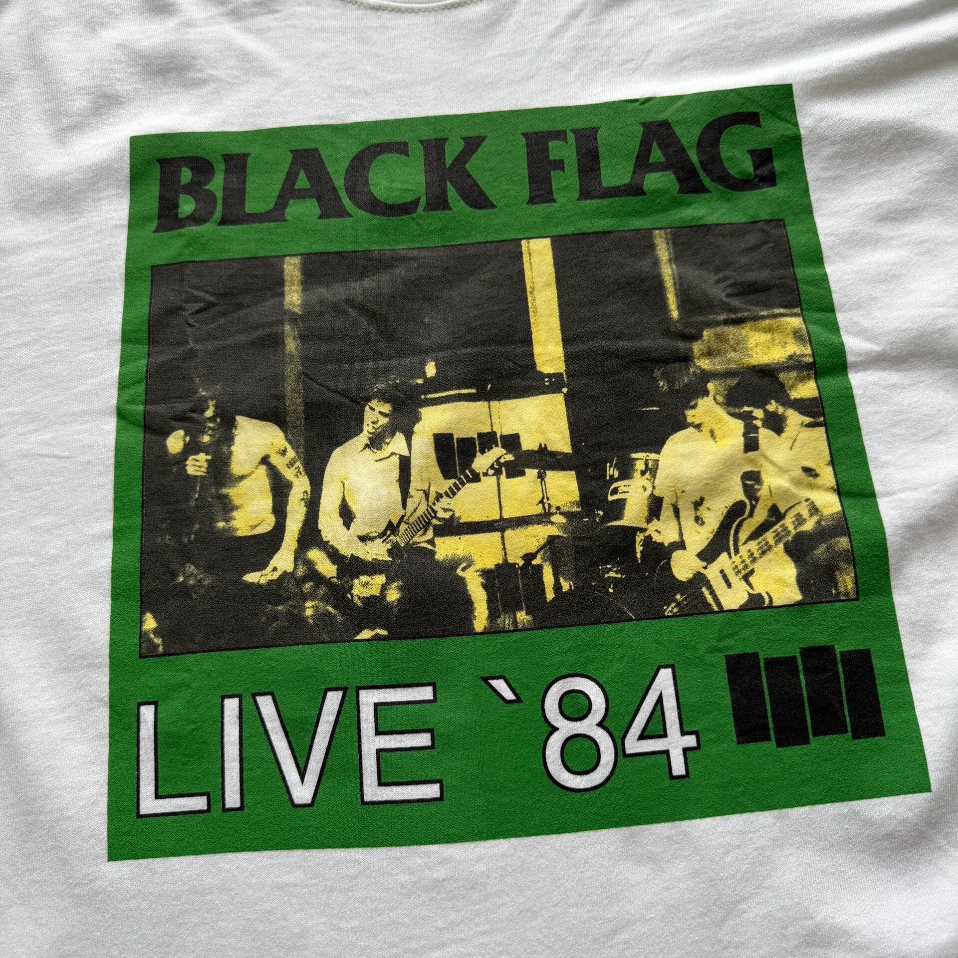 Vintage Vintage 90s Black Flag Deadstock Band Tee Size US M / EU 48-50 / 2 - 3 Thumbnail