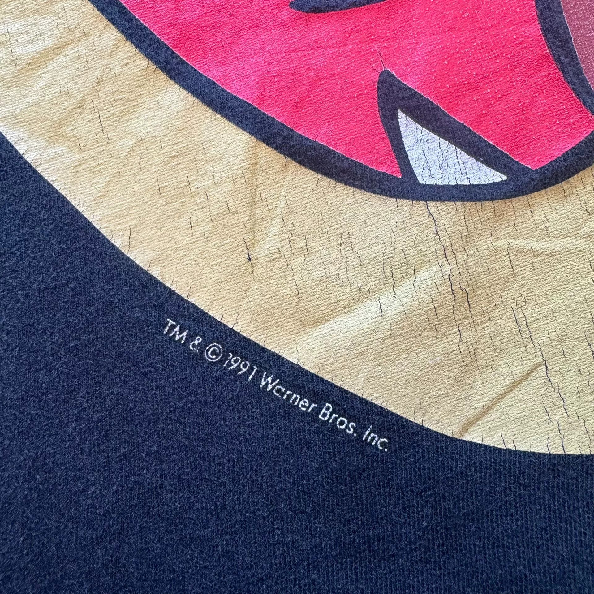 Vintage Vintage 1991 Looney Tunes Taz Tee Size US M / EU 48-50 / 2 - 4 Thumbnail