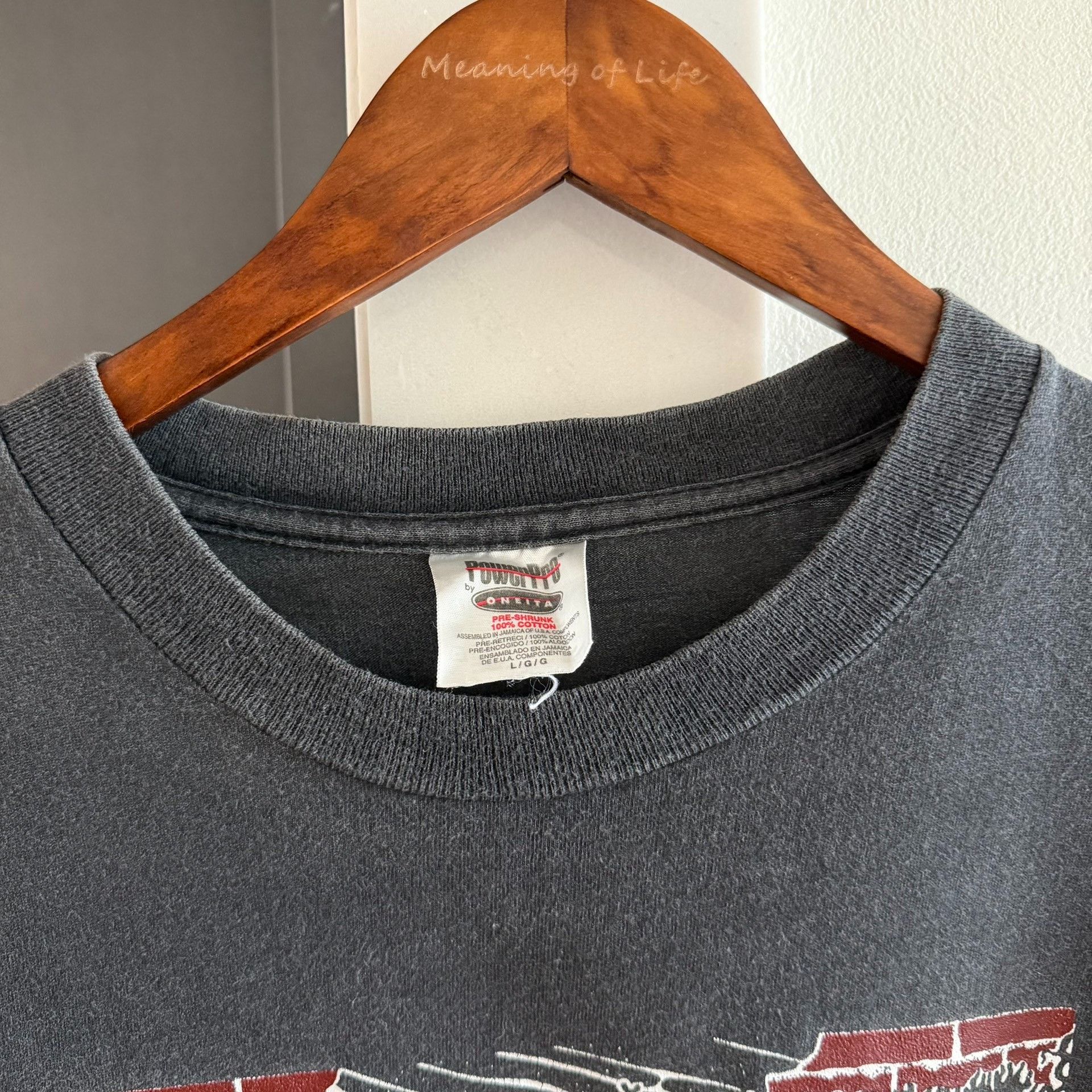 Vintage Vintage 90s Punk Raw Power Band Tee Size US L / EU 52-54 / 3 - 2 Thumbnail
