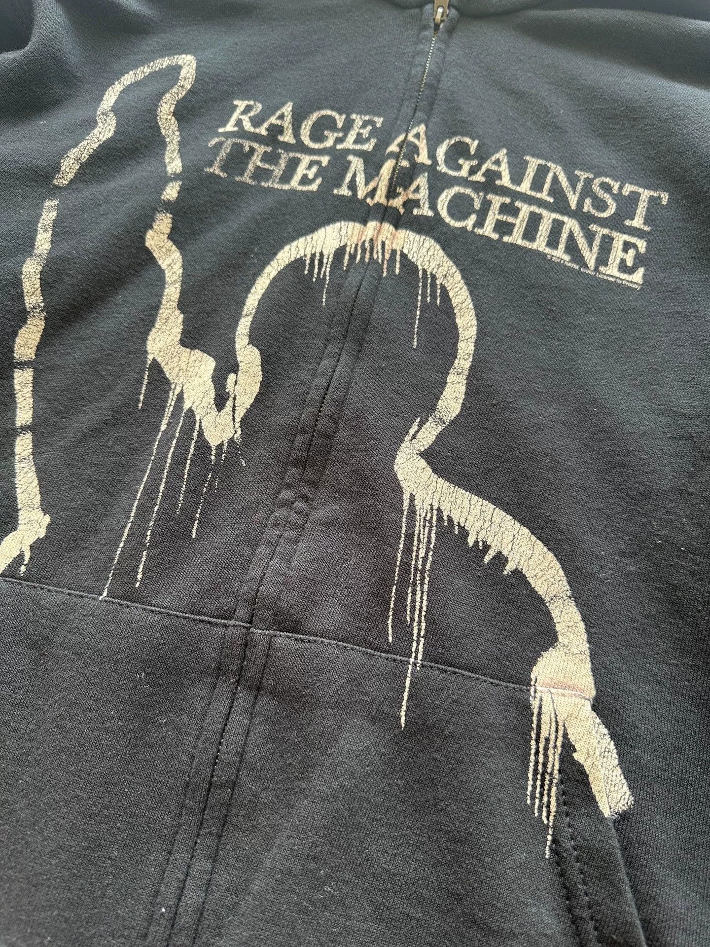 Vintage Vintage Rage Against the Machine Zip-up Hoodie Size US M / EU 48-50 / 2 - 4 Thumbnail