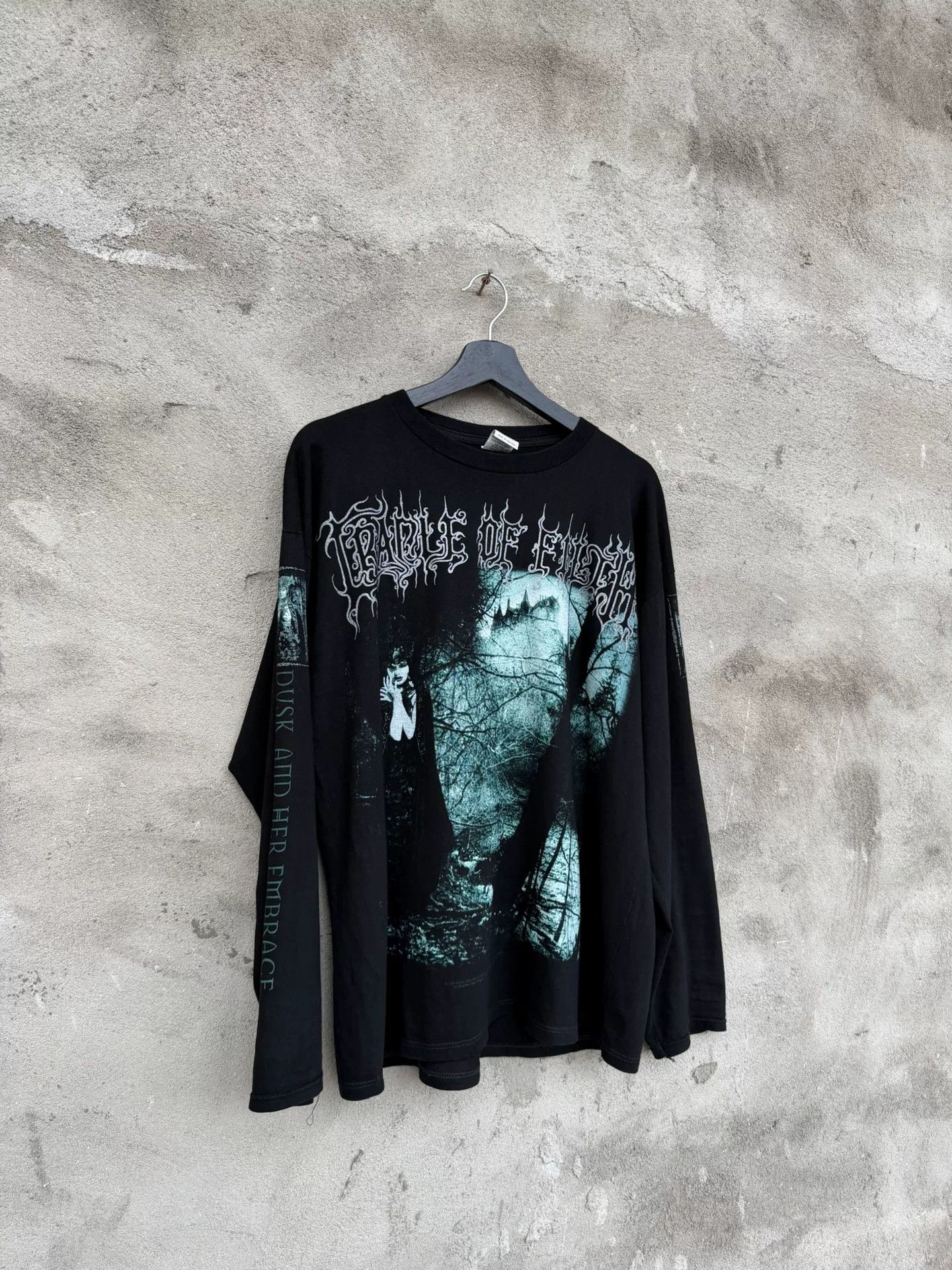 Vintage Vintage Cradle of Filth 90s Longsleeve T-shirt Size US M / EU 48-50 / 2 - 5 Thumbnail