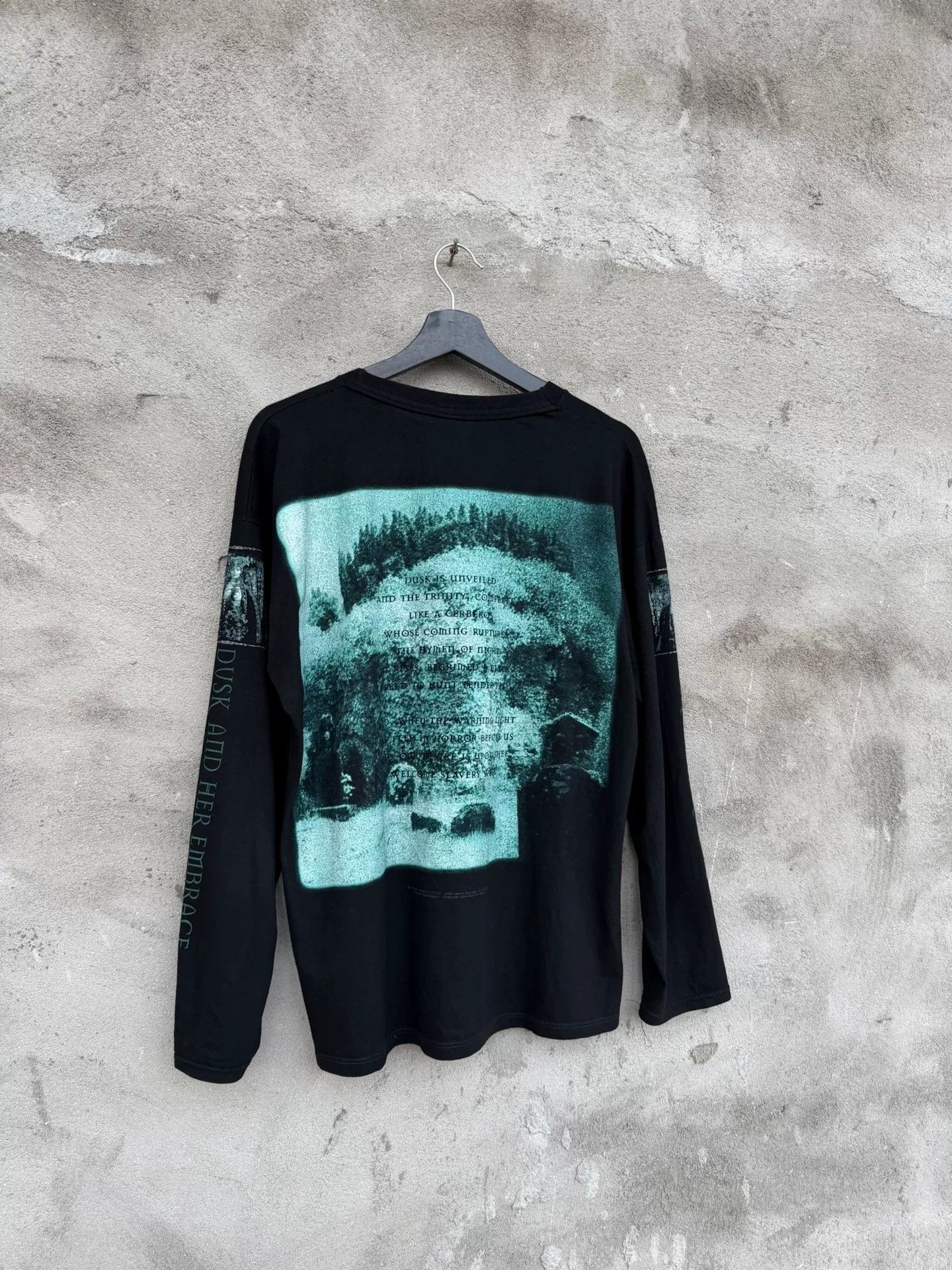 Vintage Vintage Cradle of Filth 90s Longsleeve T-shirt Size US M / EU 48-50 / 2 - 4 Thumbnail