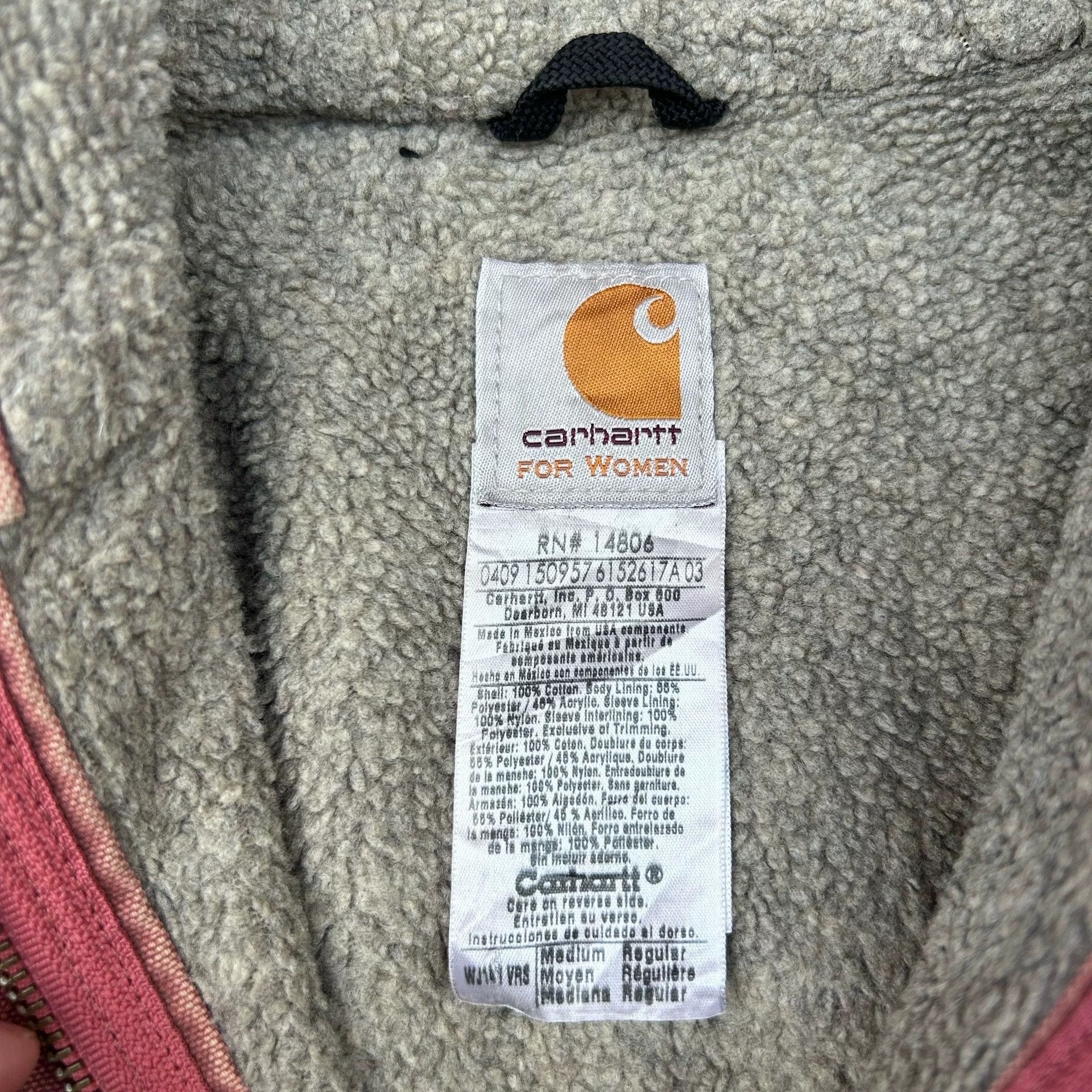 Vintage Vintage Carhartt WJ097 VRS Hoodie Size US M / EU 48-50 / 2 - 2 Thumbnail