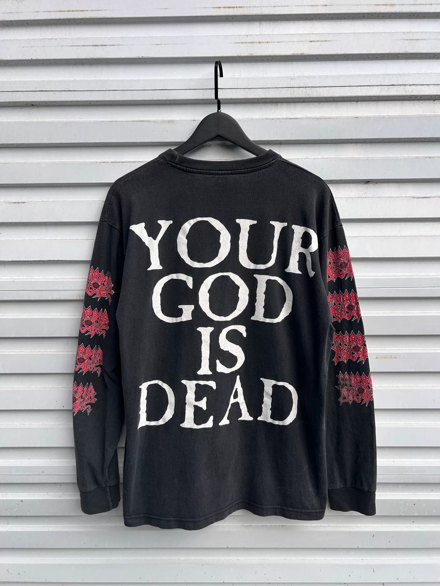 Vintage 90s Vintage Morbid Angel Long Sleeve Tee Size US M / EU 48-50 / 2 - 4 Thumbnail