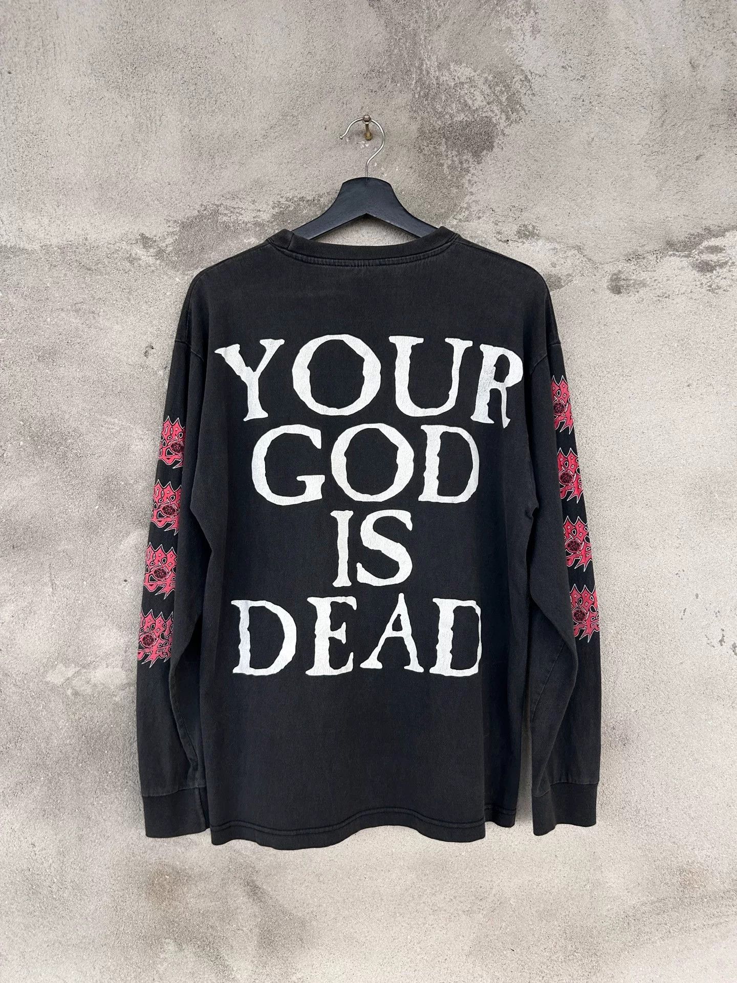 Vintage 90s Vintage Morbid Angel Long Sleeve Tee Size US M / EU 48-50 / 2 - 2 Thumbnail