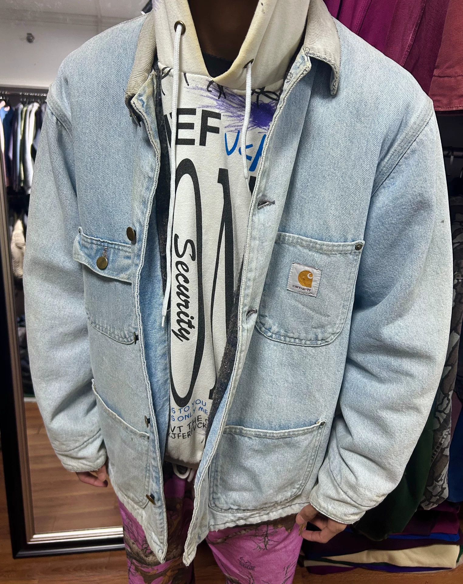 Vintage Vintage Carhartt J97 Michigan Jacket Size US XL / EU 56 / 4 - 6 Thumbnail