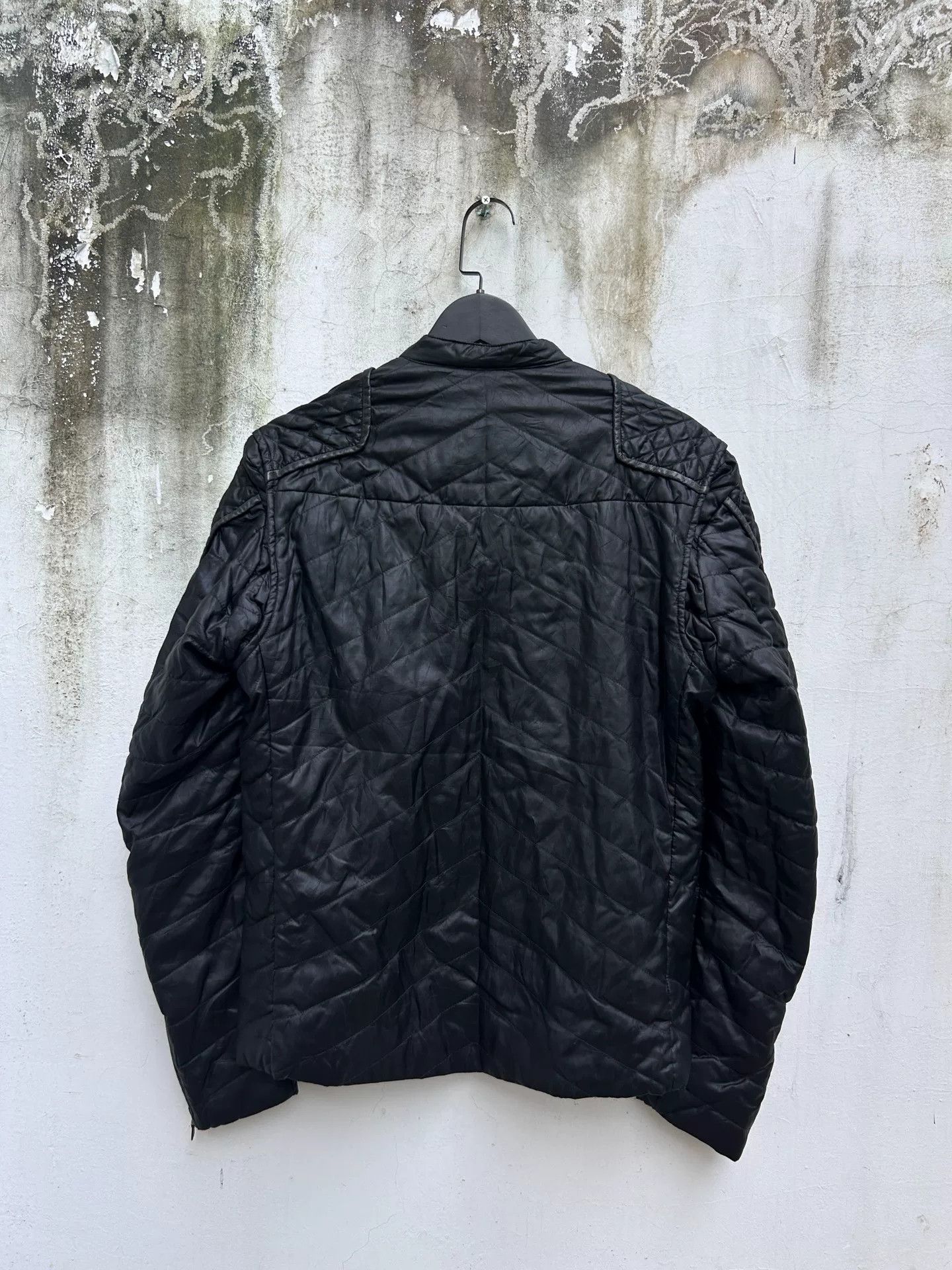 Vintage Vintage 80s Racking Quilted Down Jacket Size US M / EU 48-50 / 2 - 2 Thumbnail