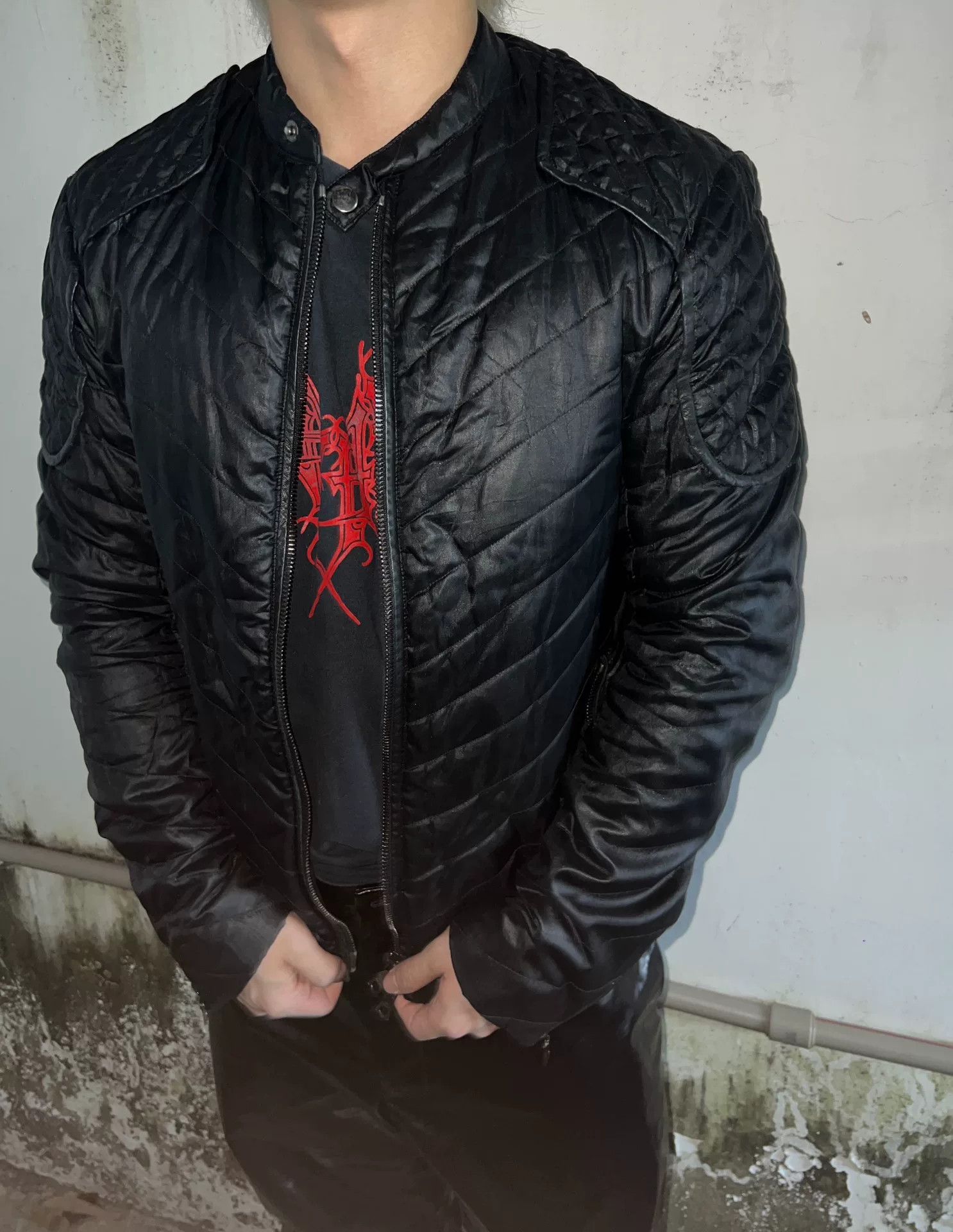 Vintage Vintage 80s Racking Quilted Down Jacket Size US M / EU 48-50 / 2 - 8 Thumbnail