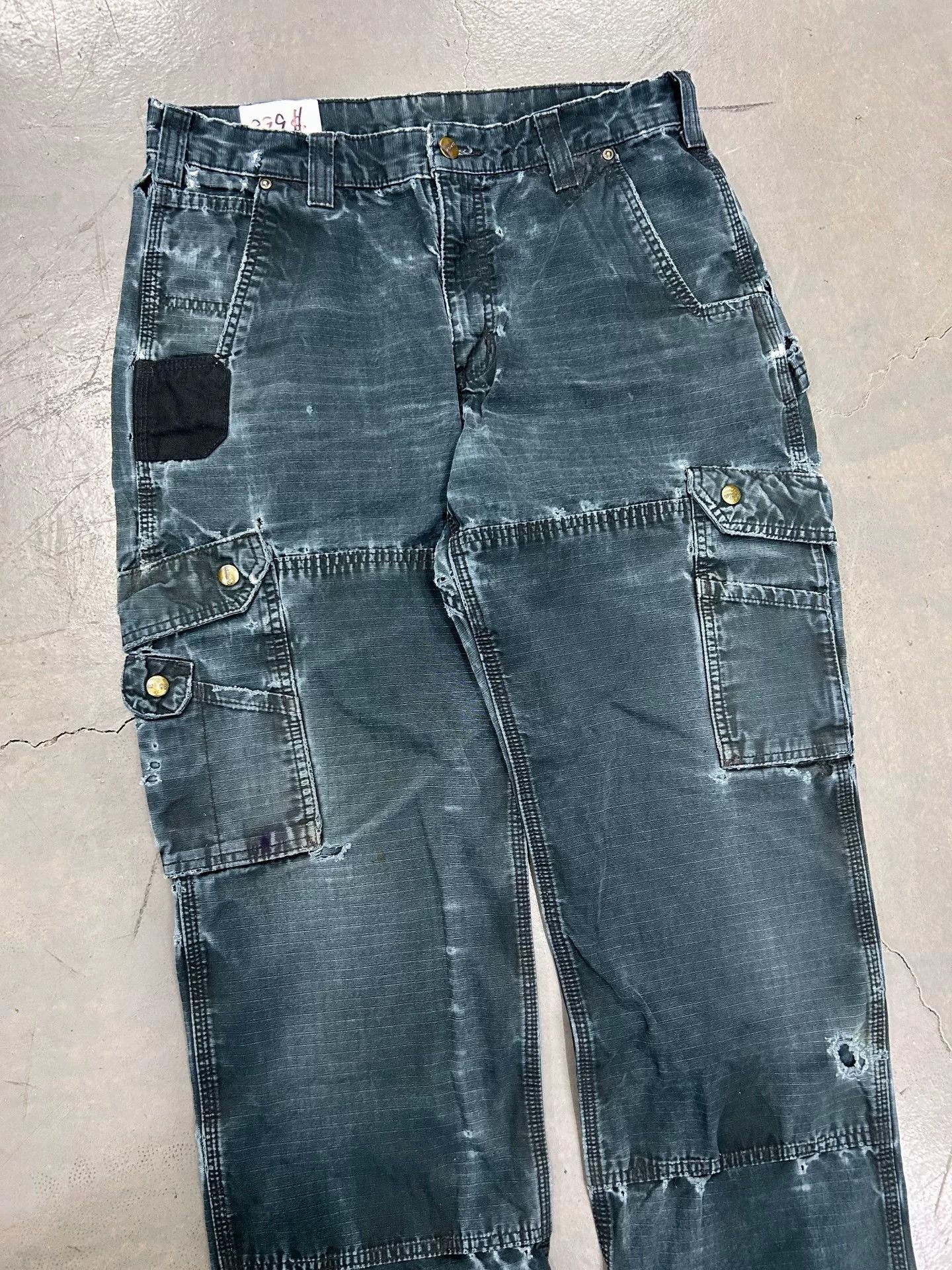 Vintage Vintage Carhartt B01 B342 Cargo Pants Size US 33 - 2 Thumbnail