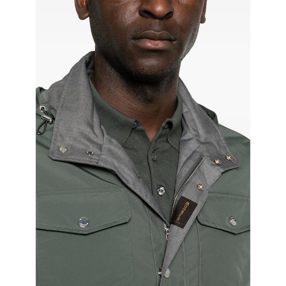 MooRER Moorer GREEN Jackets - Bomber Jackets Size US L / EU 52-54 / 3 - 4 Thumbnail