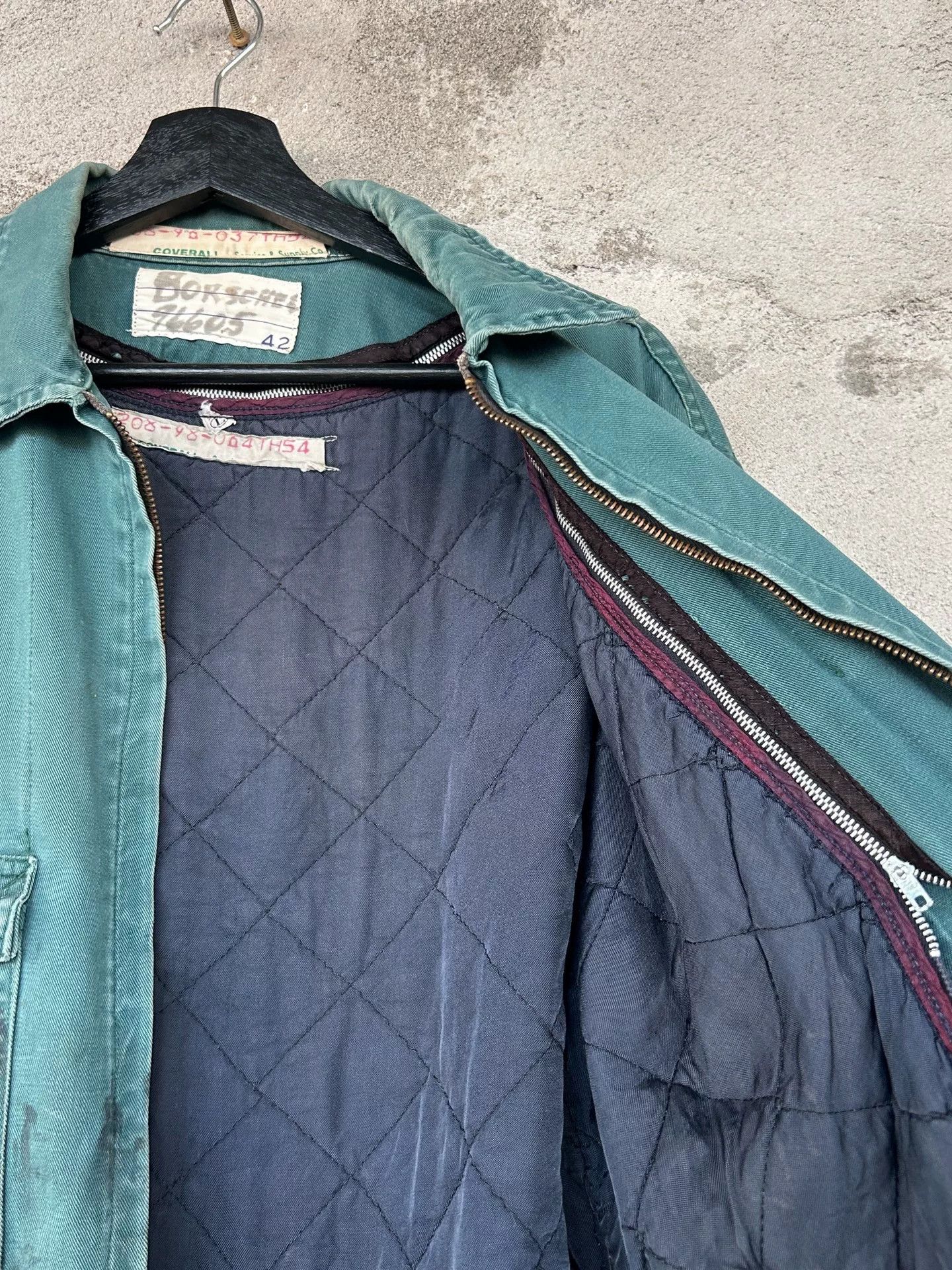 Vintage Vintage 1950s Work Jacket Size US XS / EU 42 / 0 - 5 Thumbnail