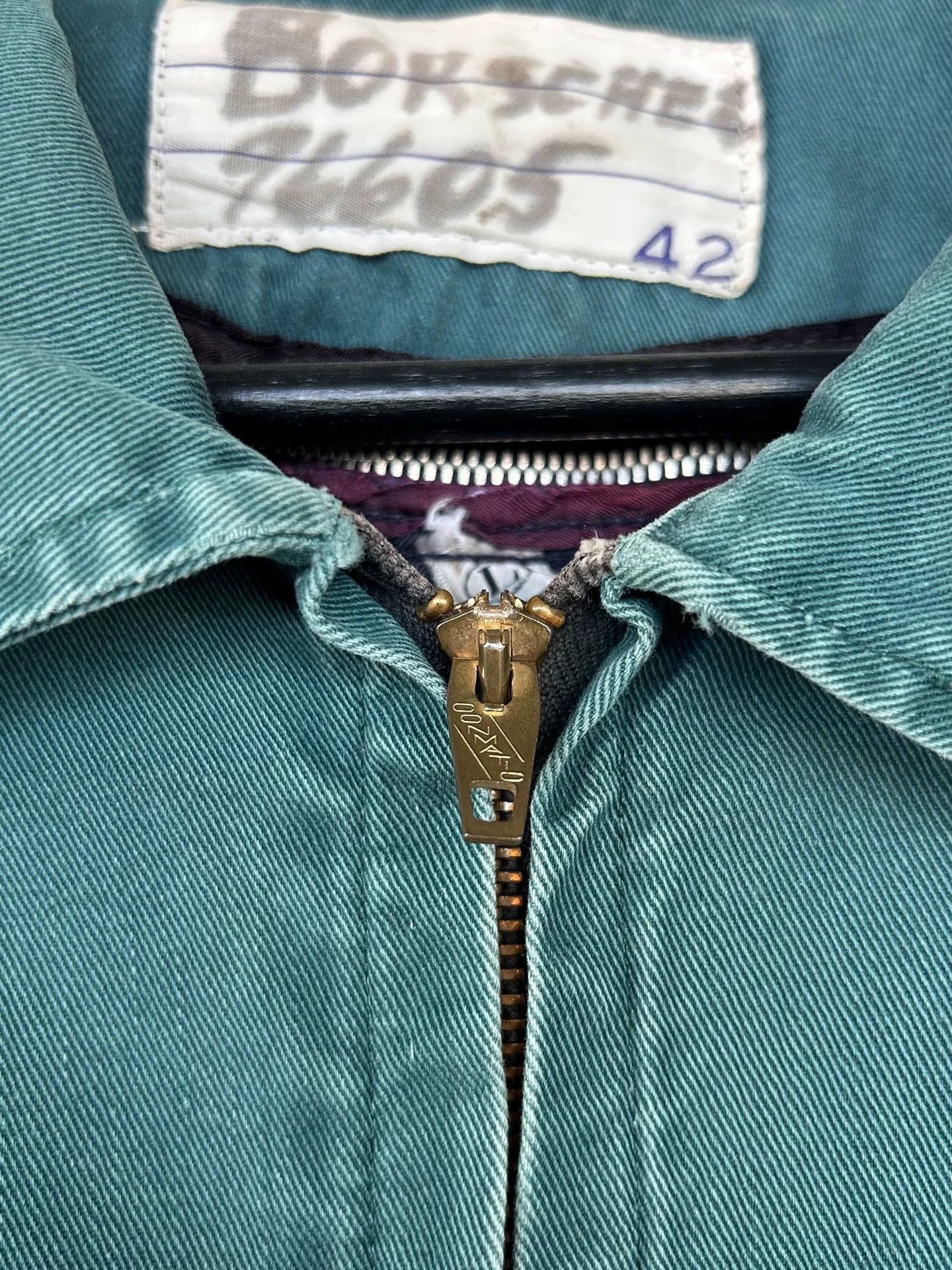 Vintage Vintage 1950s Work Jacket Size US XS / EU 42 / 0 - 2 Thumbnail