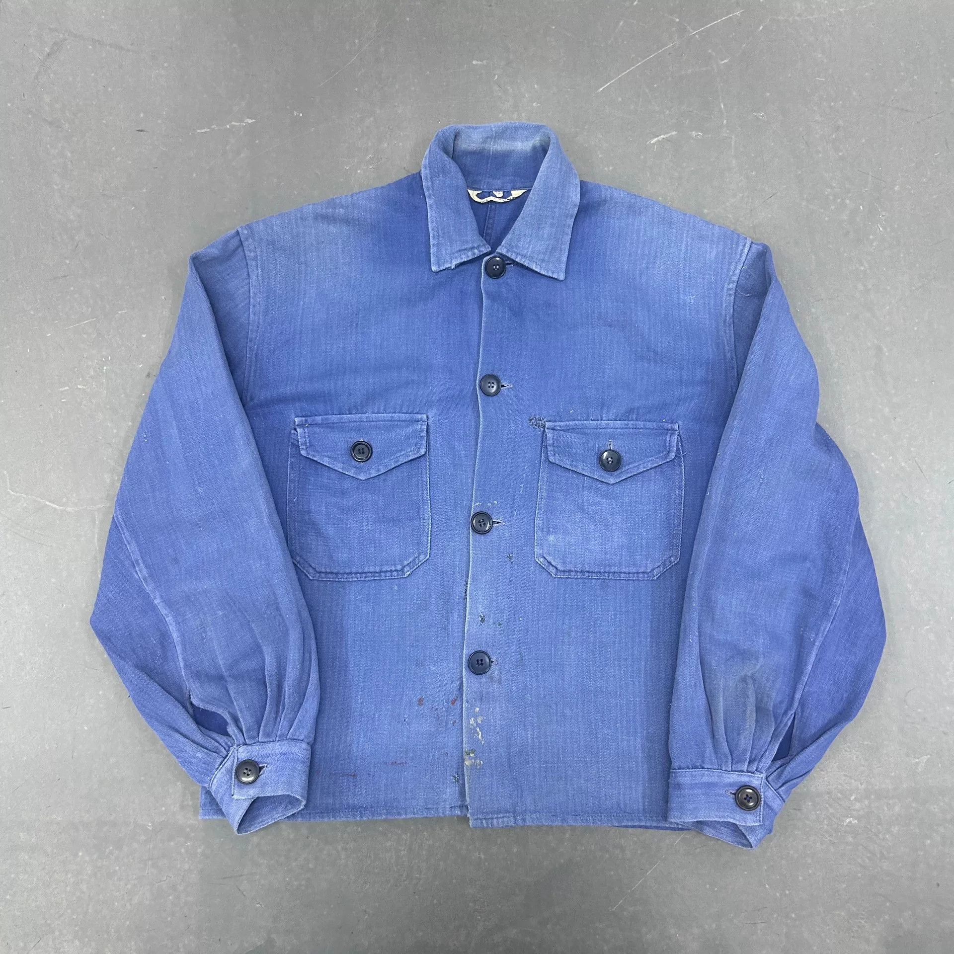 Vintage Vintage 60s French Workwear Jacket Size US M / EU 48-50 / 2 - 5 Thumbnail