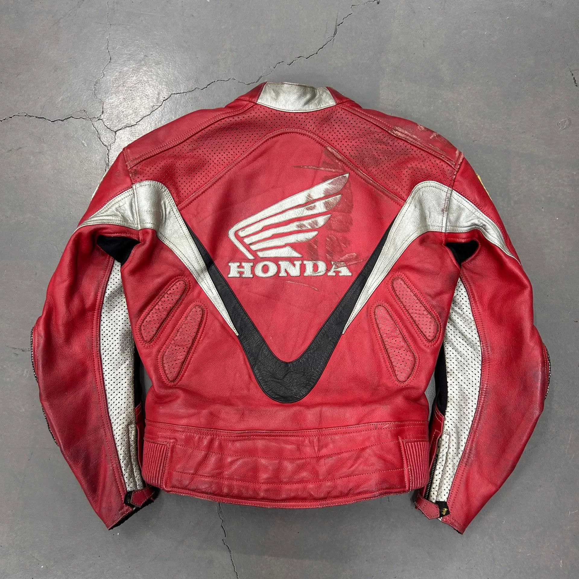 Vintage Vintage Honda Leather Jacket Size US M / EU 48-50 / 2 - 7 Thumbnail