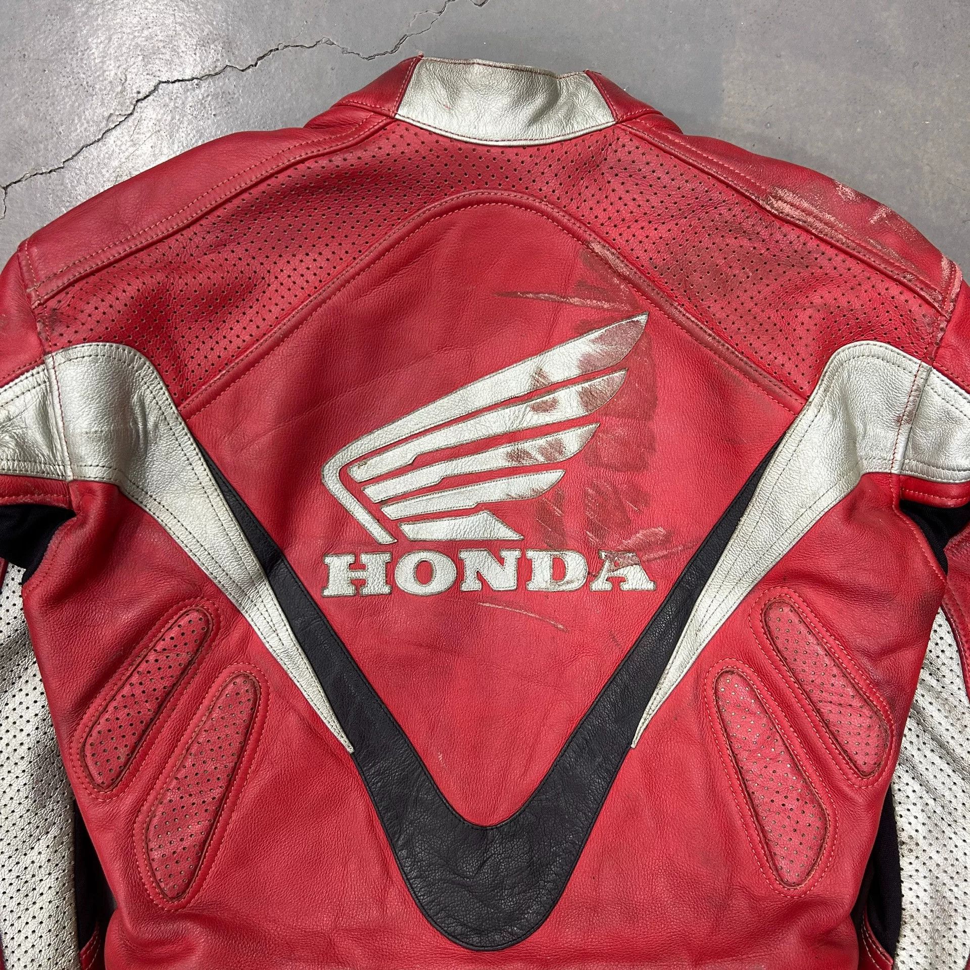 Vintage Vintage Honda Leather Jacket Size US M / EU 48-50 / 2 - 8 Thumbnail