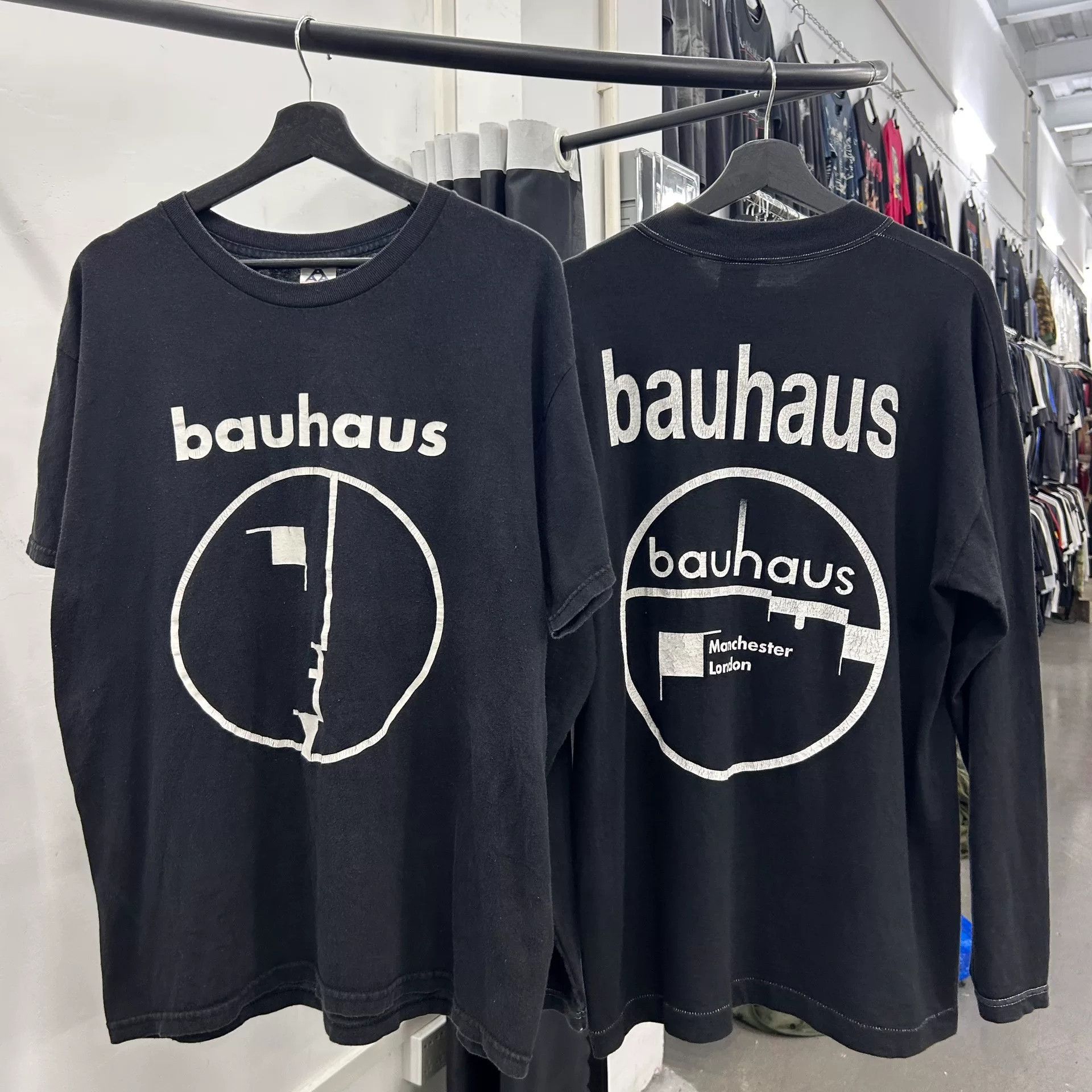Vintage Vintage 90s Bauhaus Face Short-Sleeve Tee Size US M / EU 48-50 / 2 - 5 Thumbnail