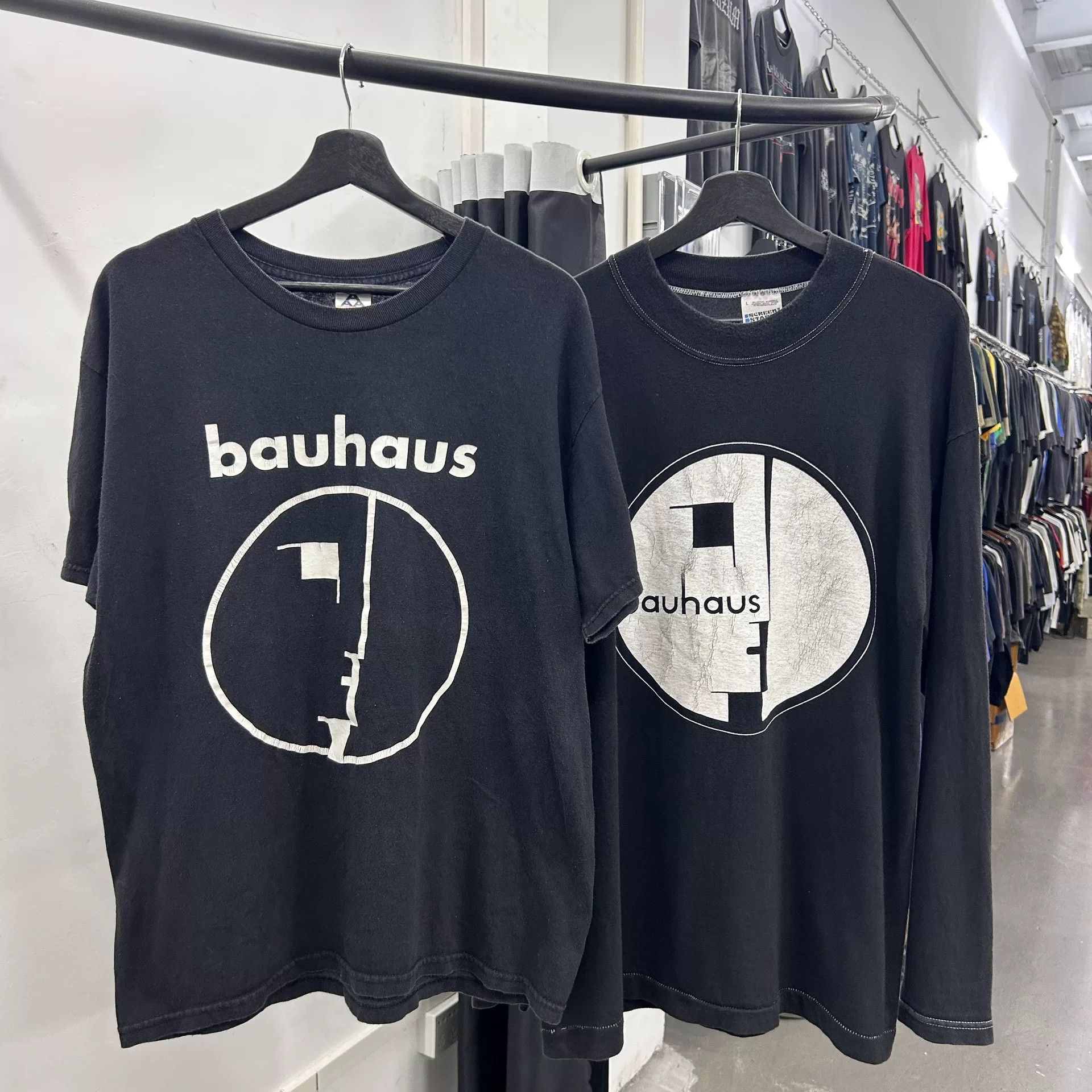 Vintage Vintage 90s Bauhaus Face Short-Sleeve Tee Size US M / EU 48-50 / 2 - 6 Thumbnail