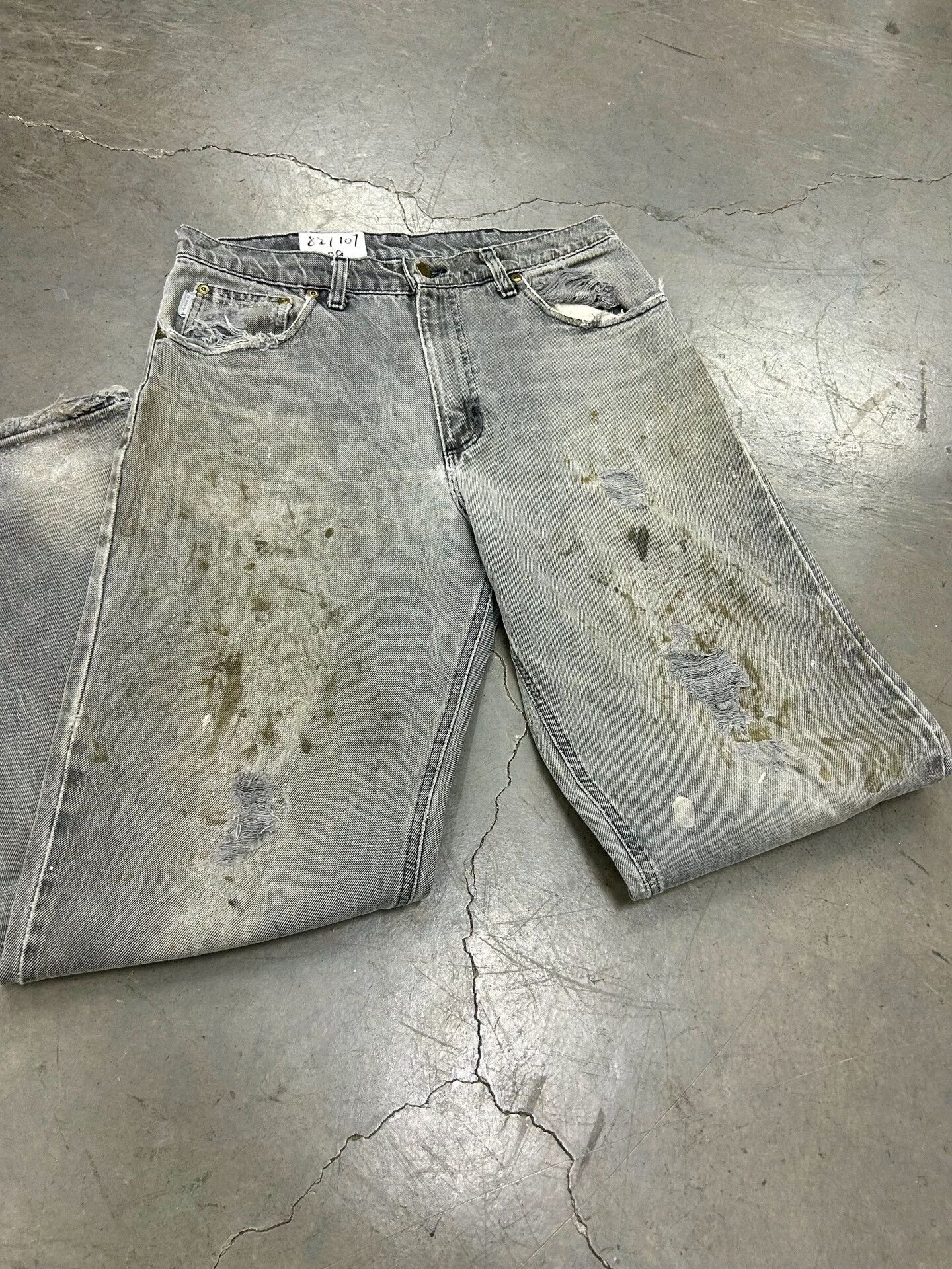 Vintage Vintage Carhartt B11 B152 Faded Paint Pants Size US 32 / EU 48 - 4 Thumbnail
