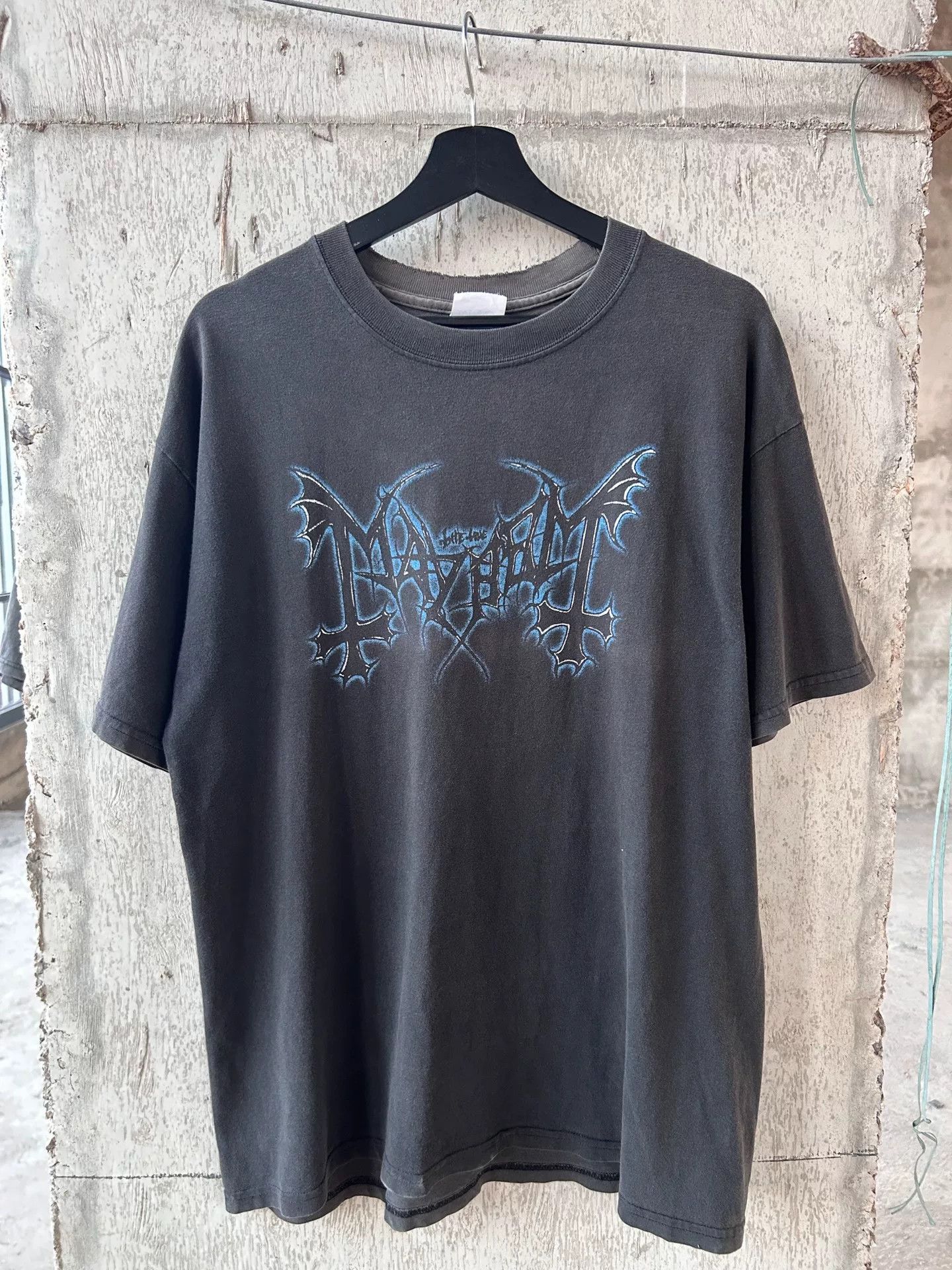Vintage Mayhem Black Metal Vintage Band Tee Size US M / EU 48-50 / 2 - 2 Thumbnail