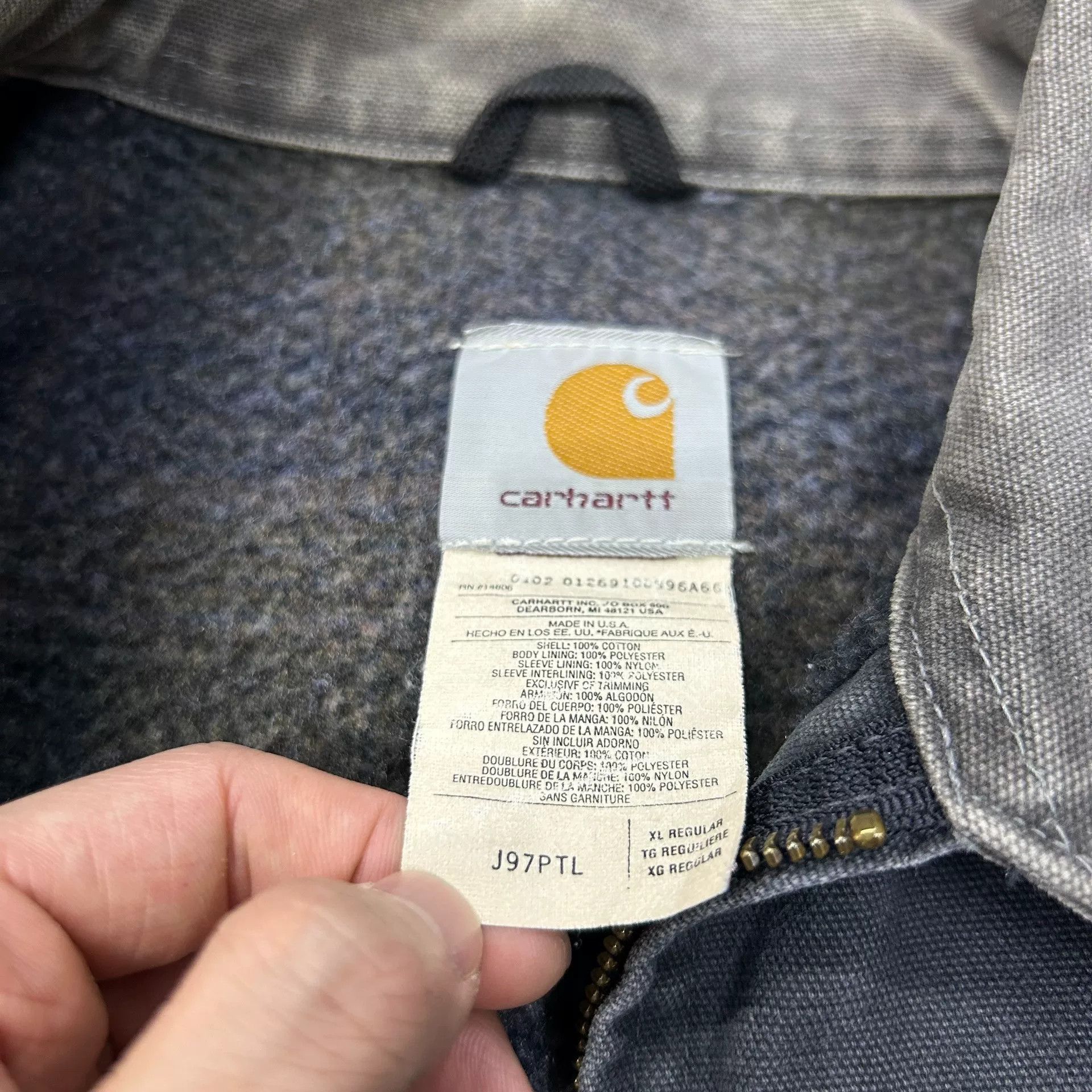 Vintage Vintage Carhartt J97 PTL Jacket Size US XL / EU 56 / 4 - 3 Thumbnail